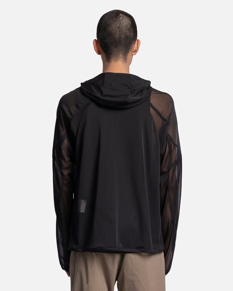 5.0+ Hoodie Center in Black – SVRN