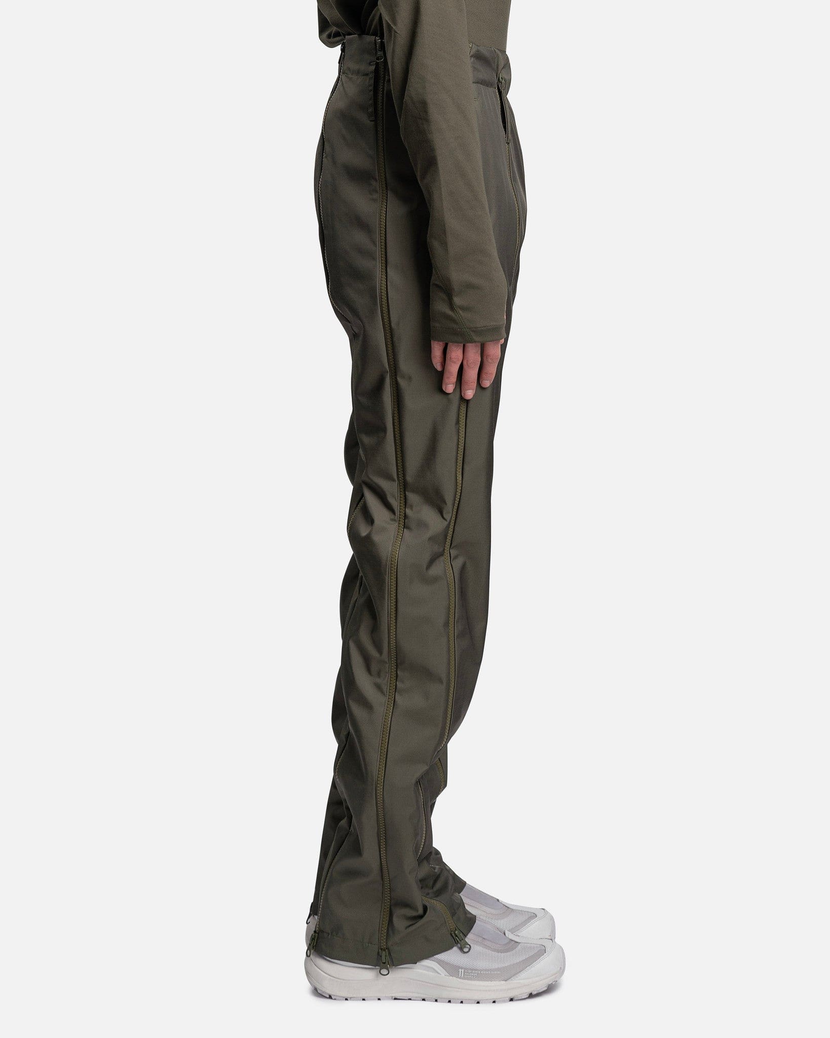 5.0 Technical Pants Center in Olive Green