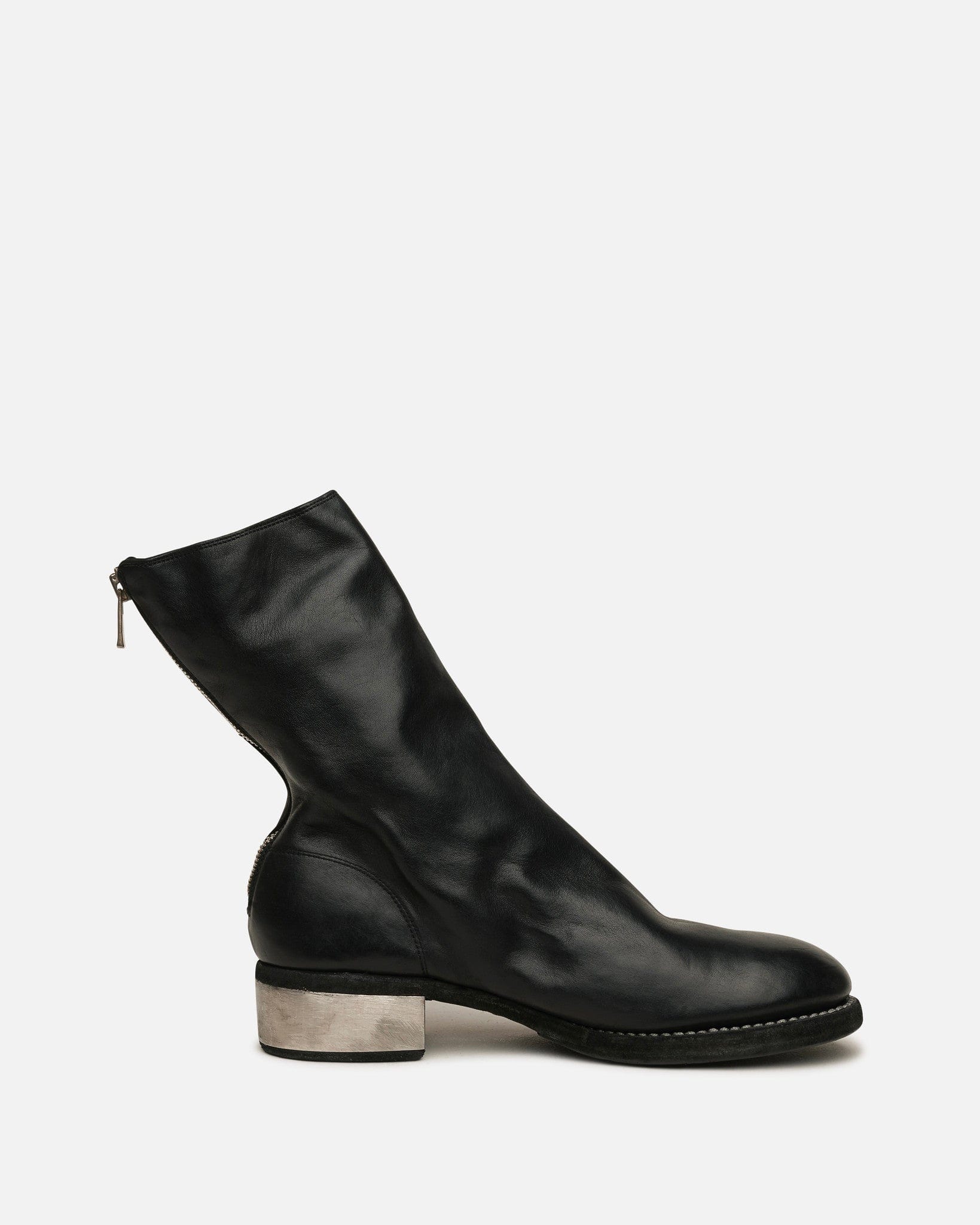 Metal heel boots mens sales