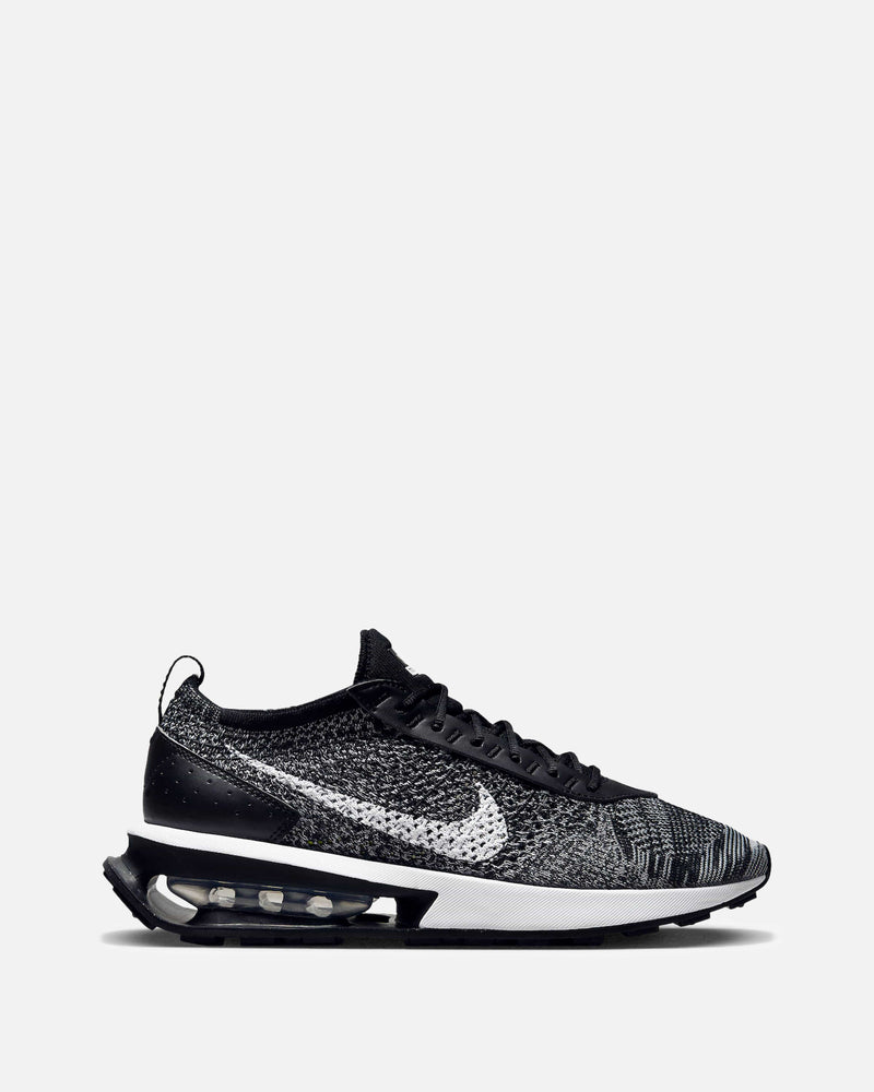 Flyknit racer mens black and white best sale