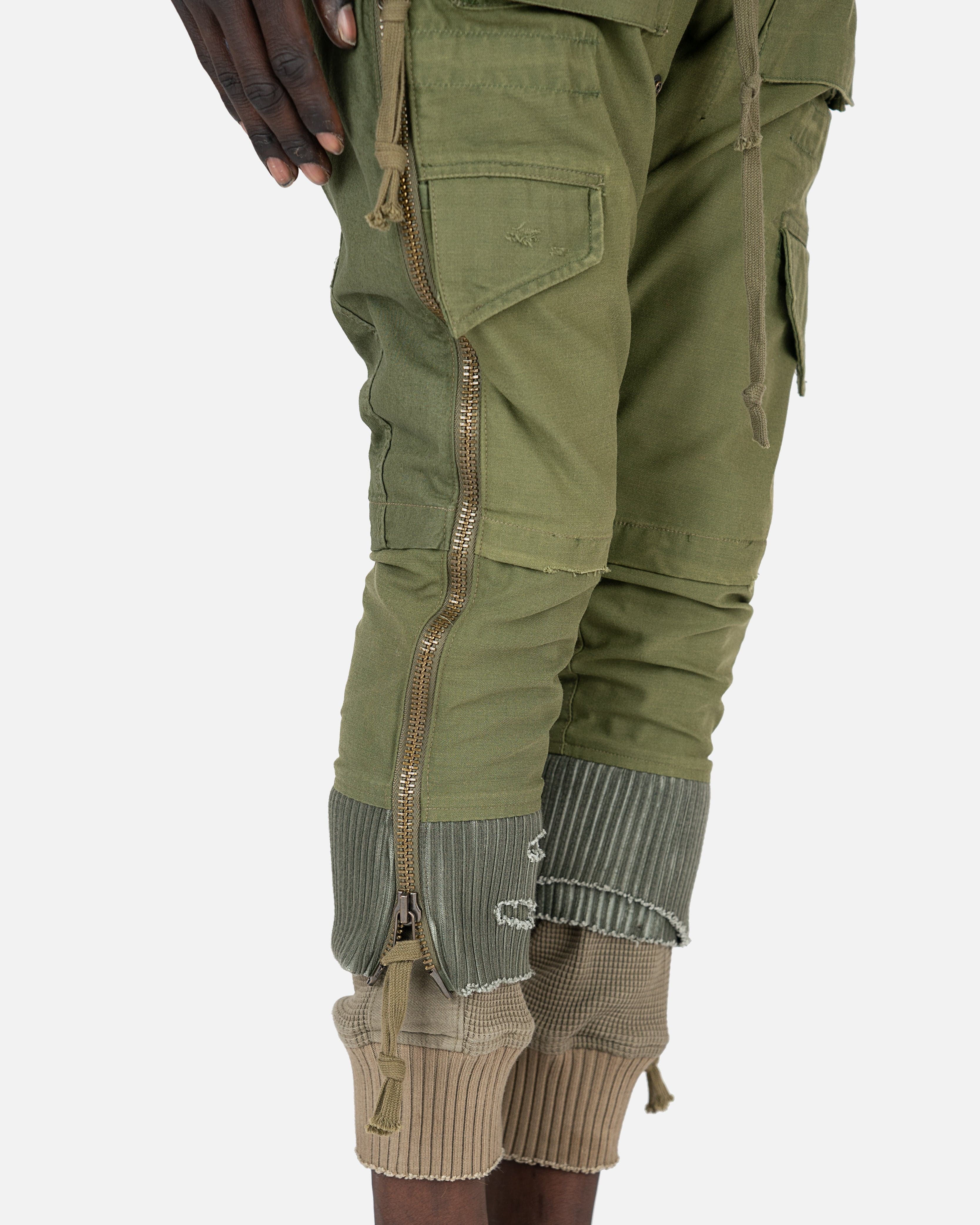 Army Jacket Zip Lounge in Sage – SVRN