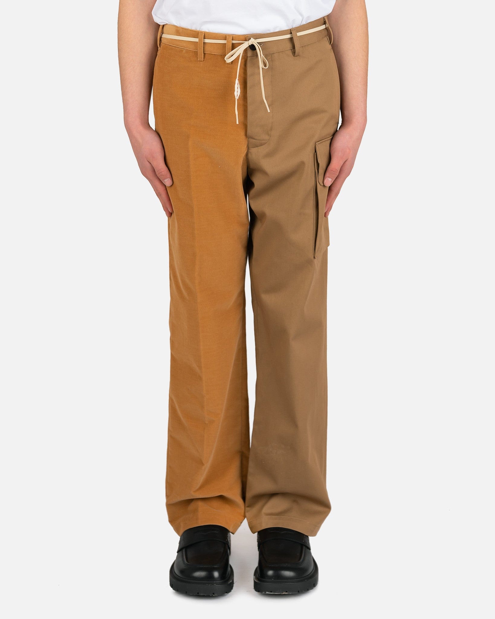 Asymmetrical Cargo Pant in Hazelnut – SVRN