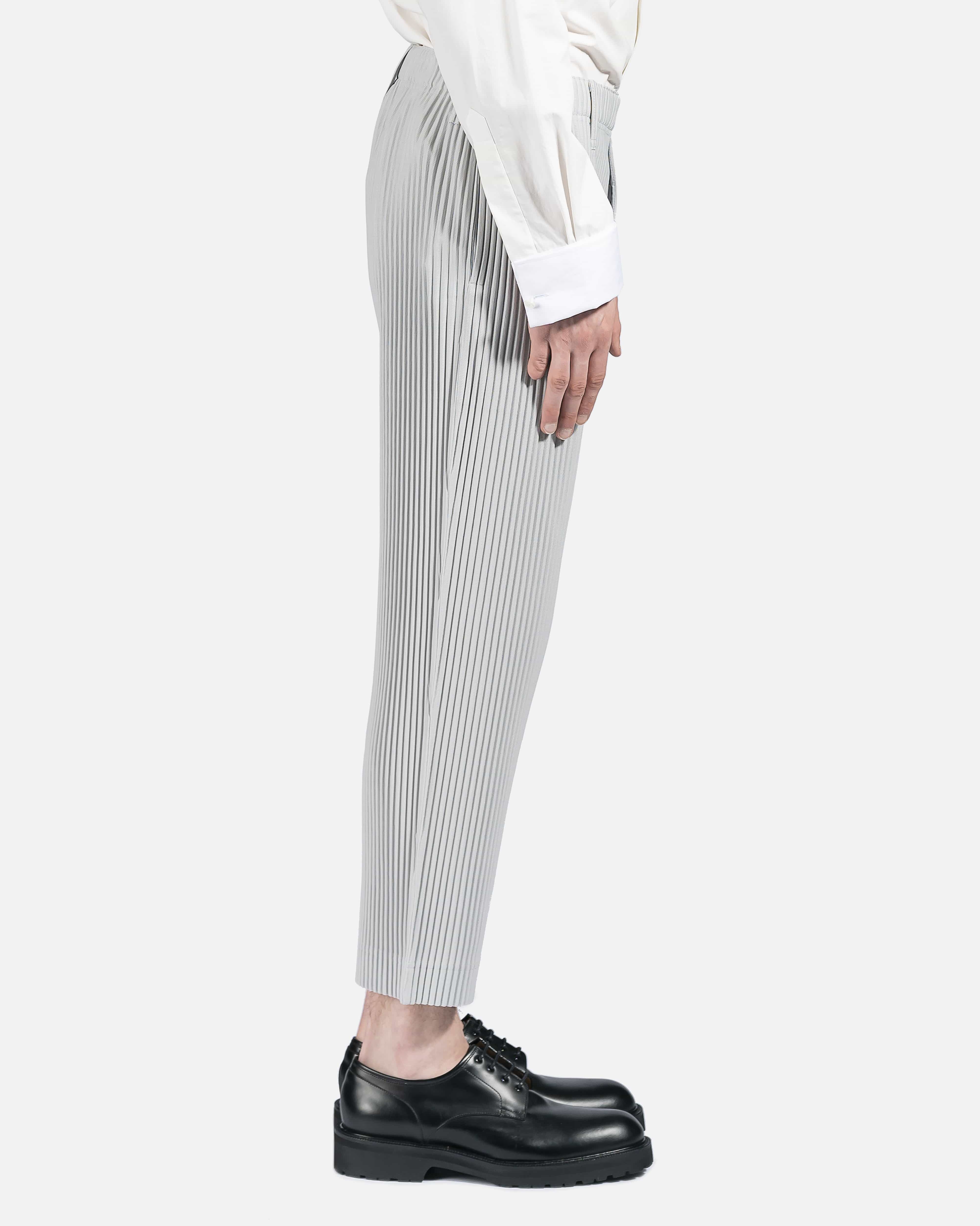 Basics Pleated Trousers in Grey – SVRN