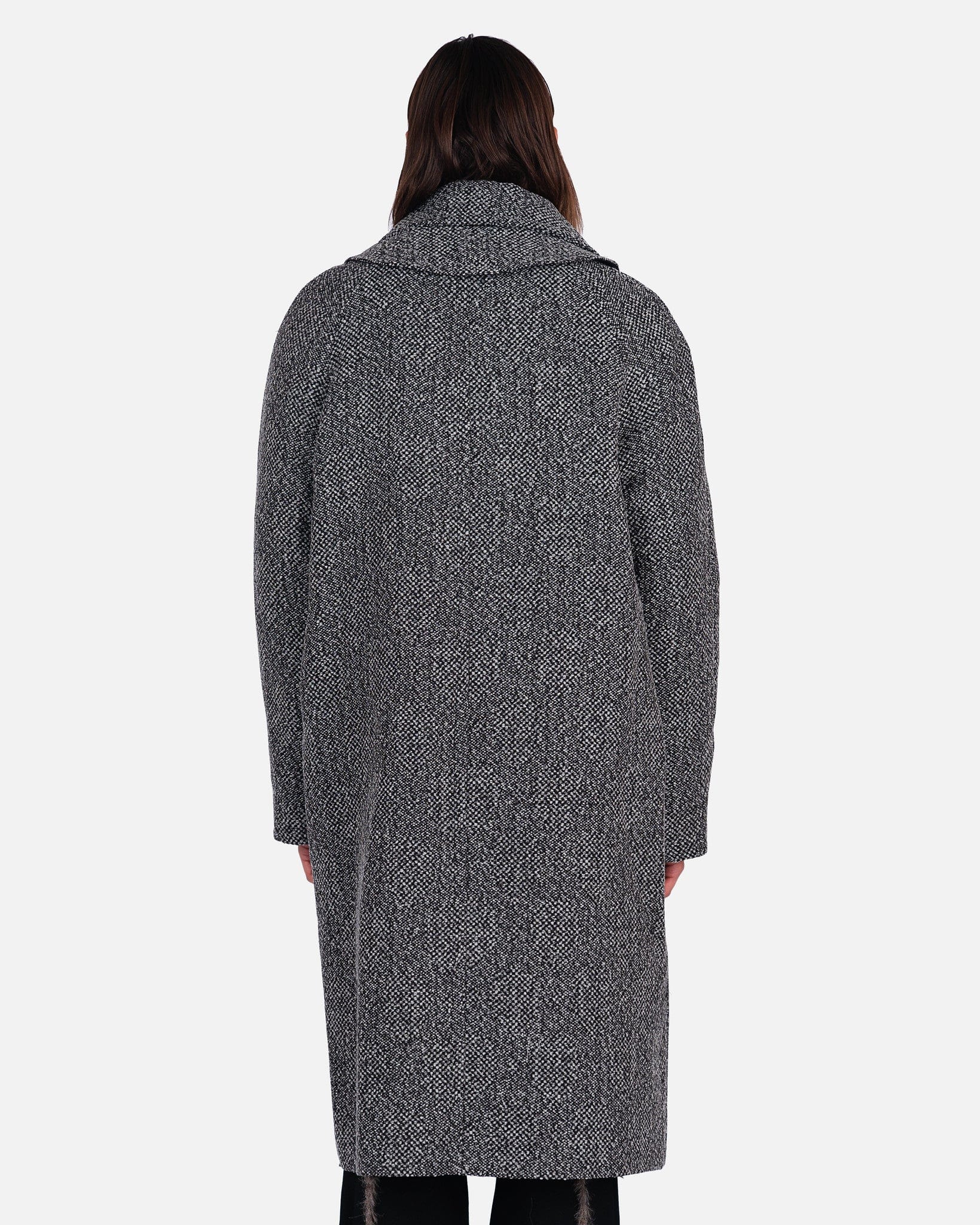 Bayder Coat in Speckled Grey