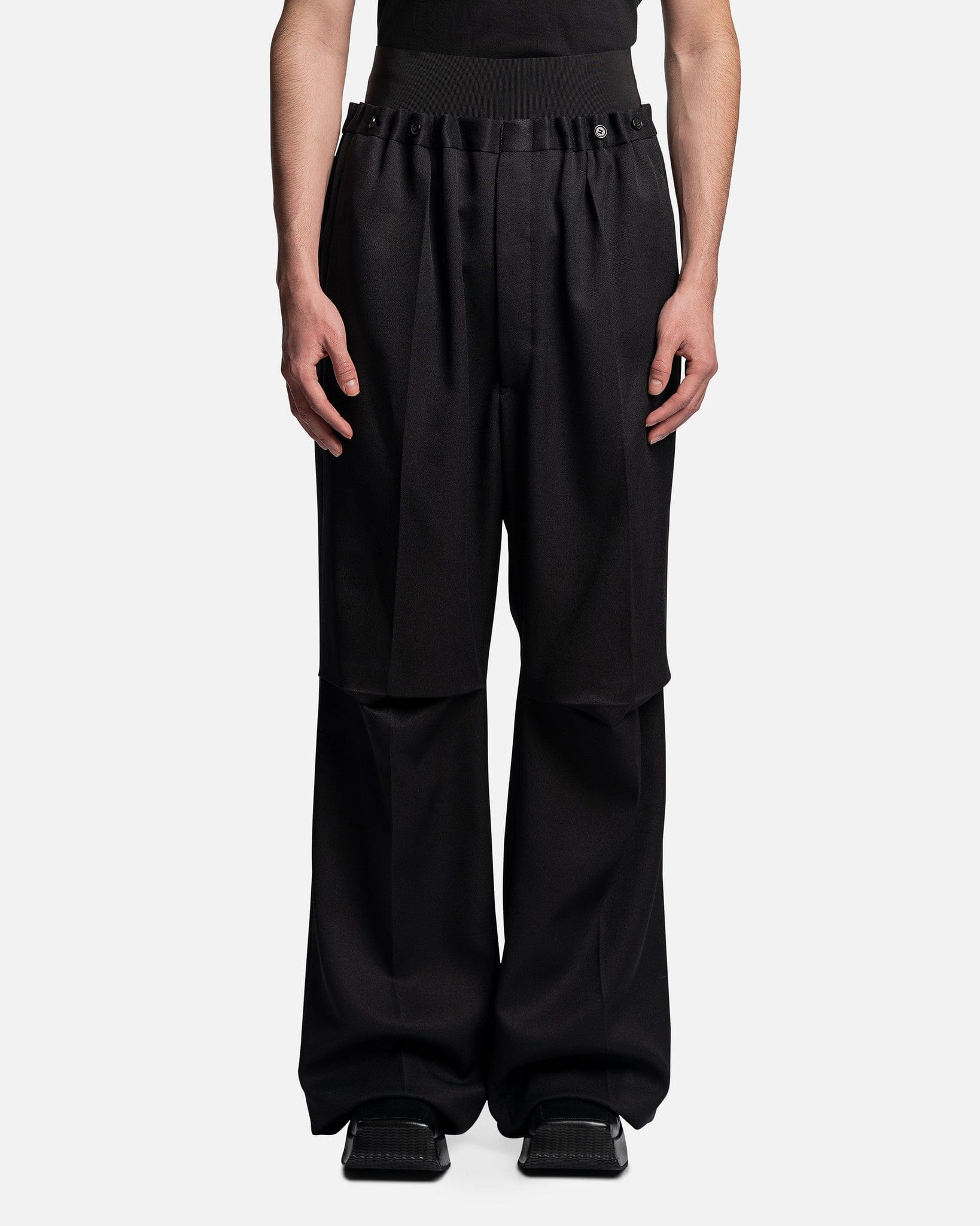 Big Pants with Elastic in Black