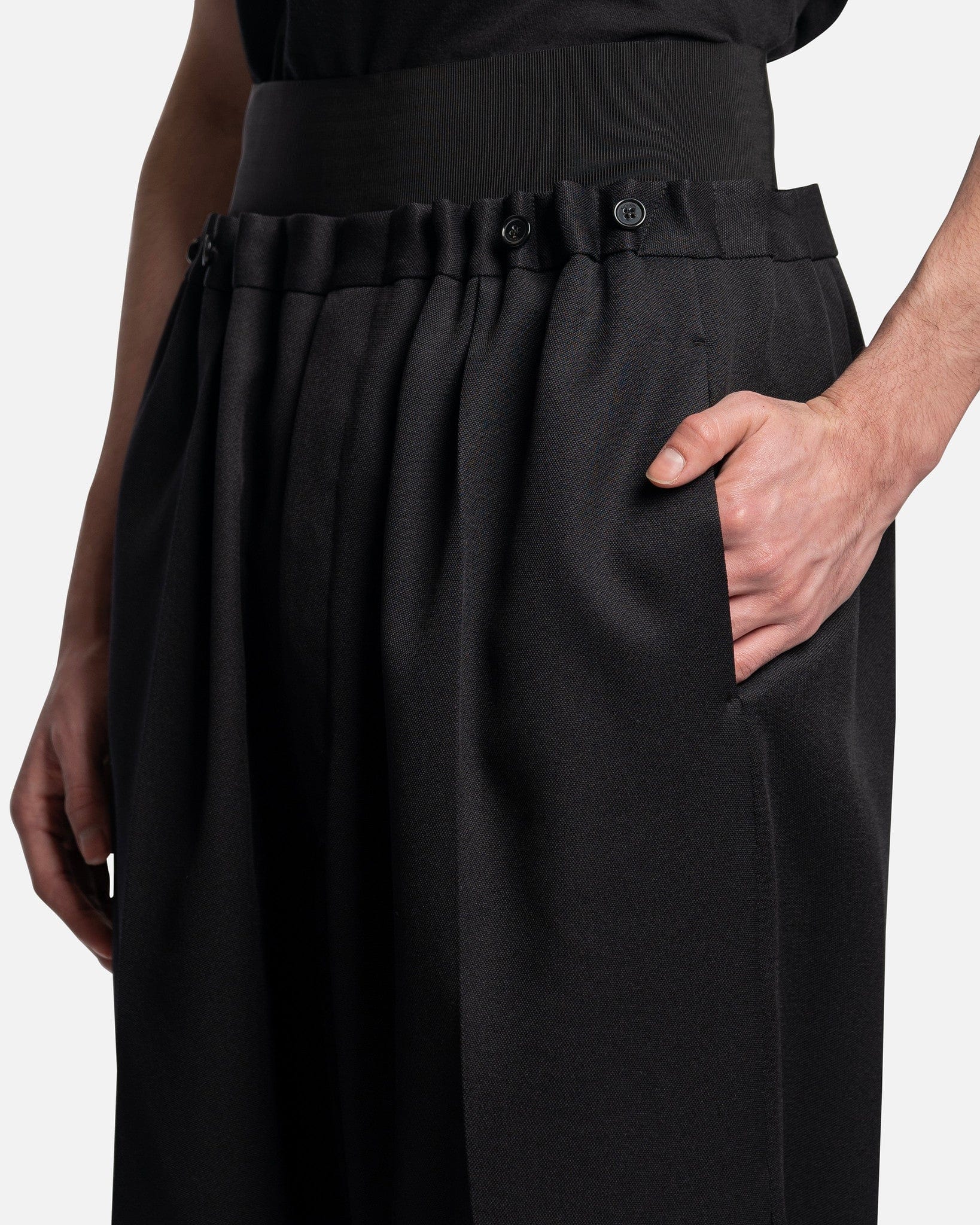 Big Pants with Elastic in Black – SVRN