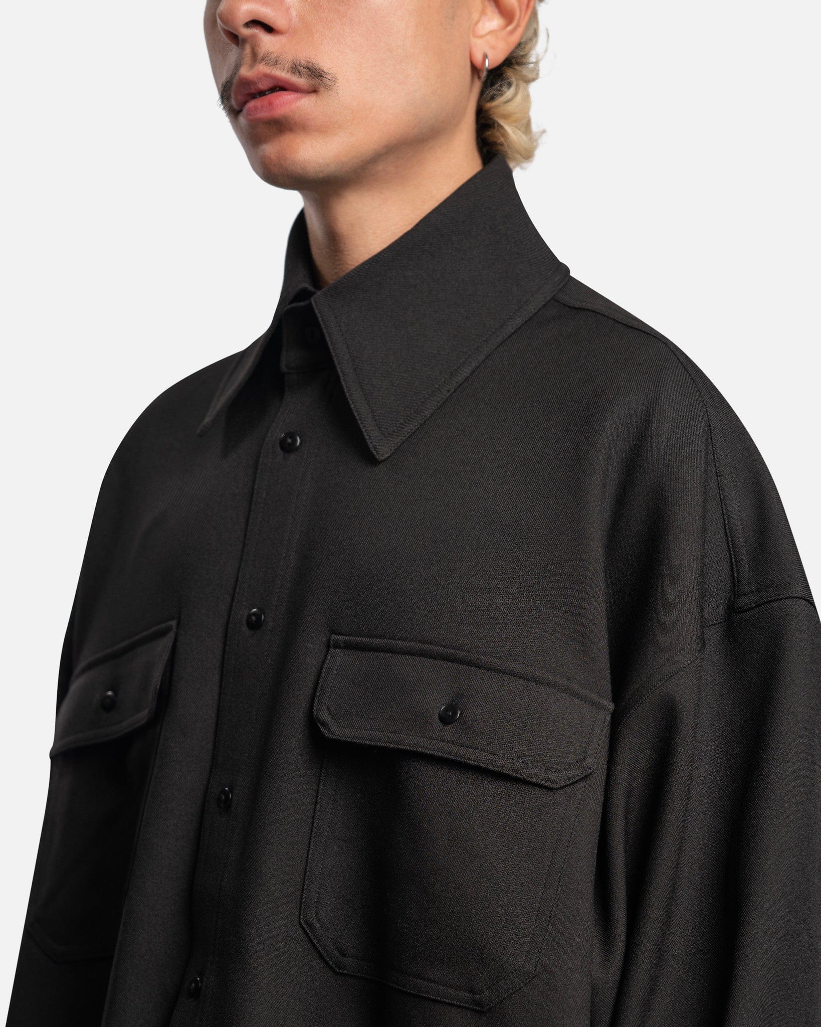 Big Willy Long Sleeve Shirt in Black