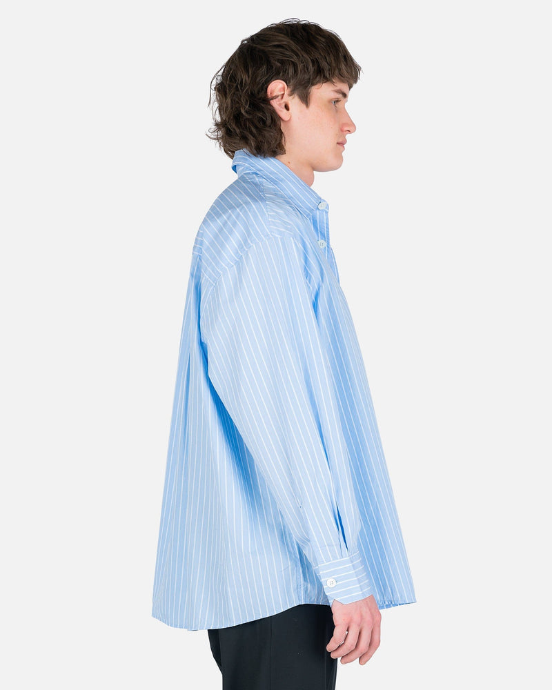 Borrowed Shirt in Blue/Rose Olden Stripe – SVRN