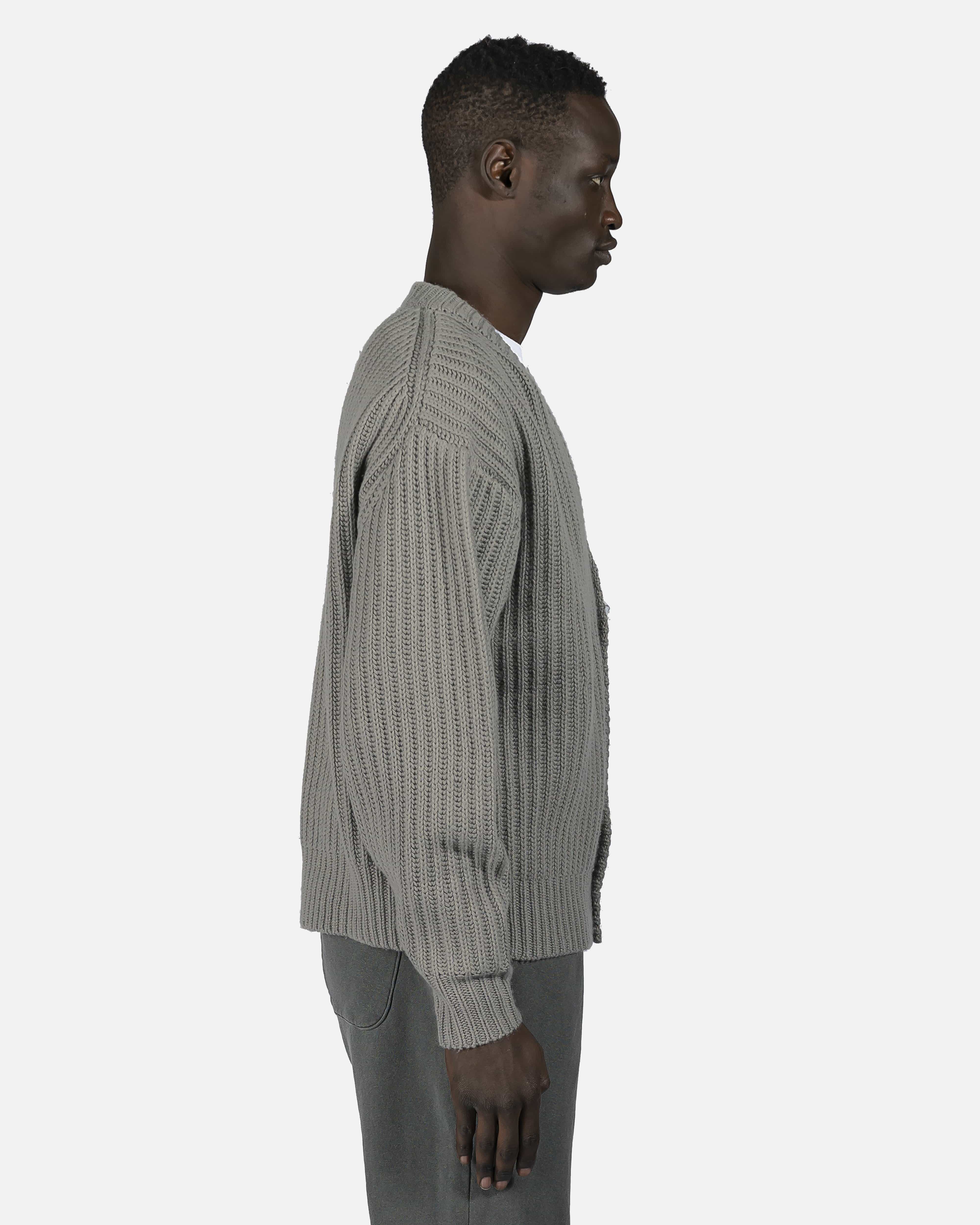 Capri Cashmere Cardigan in Smoke