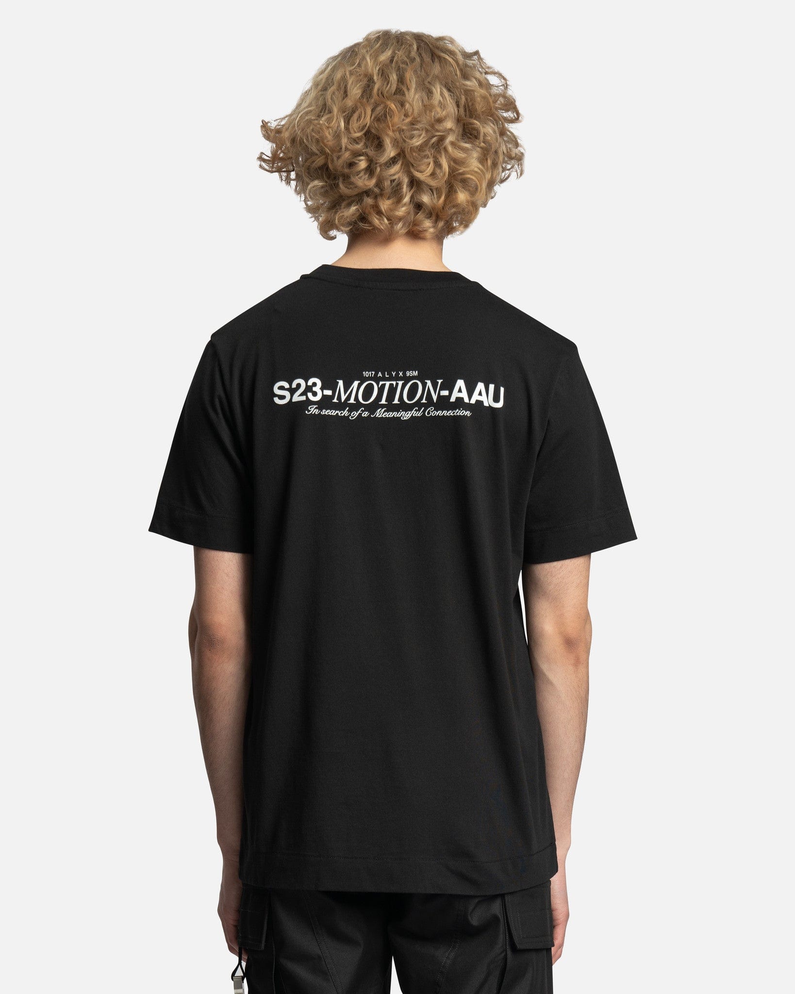 Collection Logo S/S T-Shirt in Black/White – SVRN