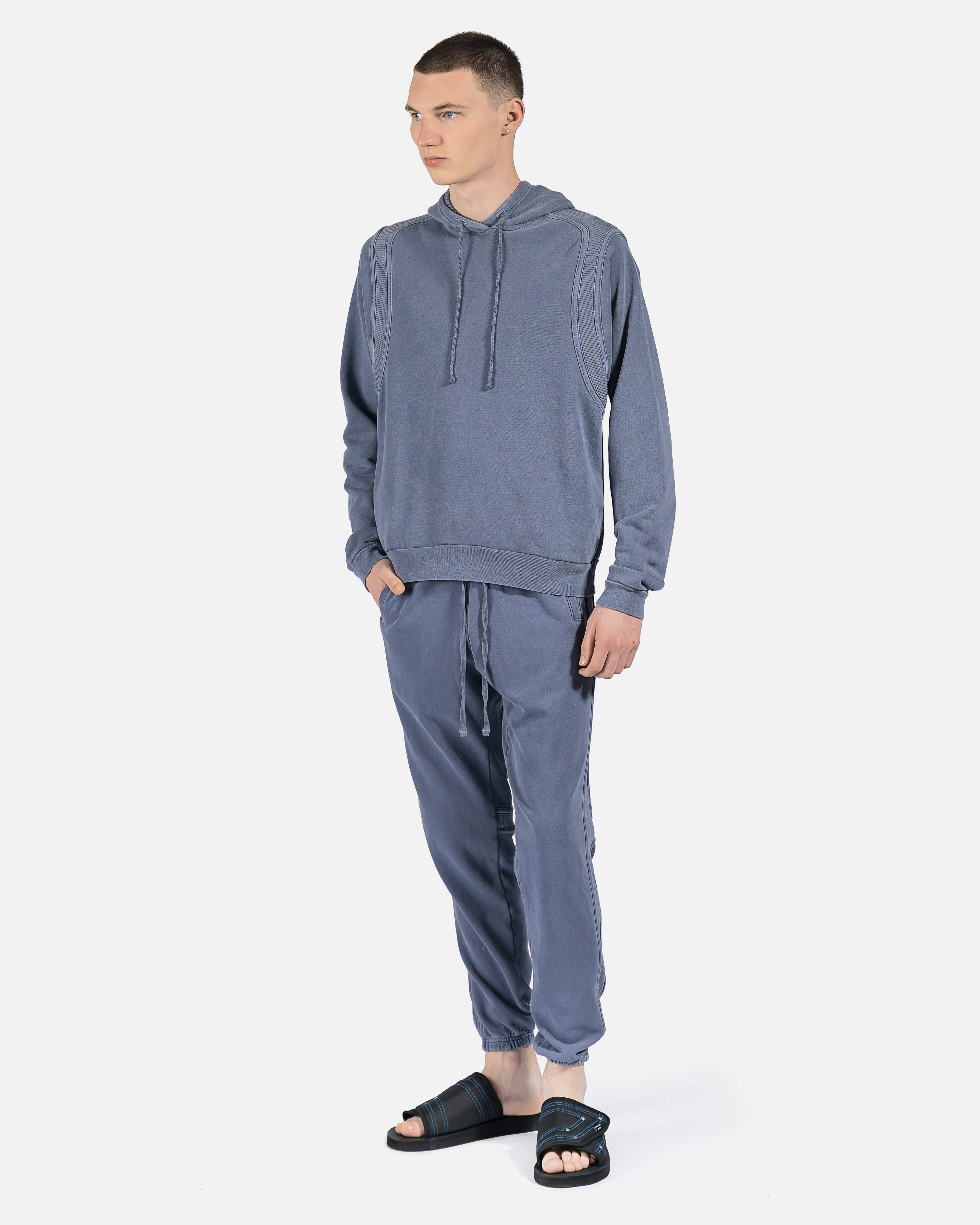 John Elliott NWT Cross Thermal retailer Sweats Washed Cadet Small