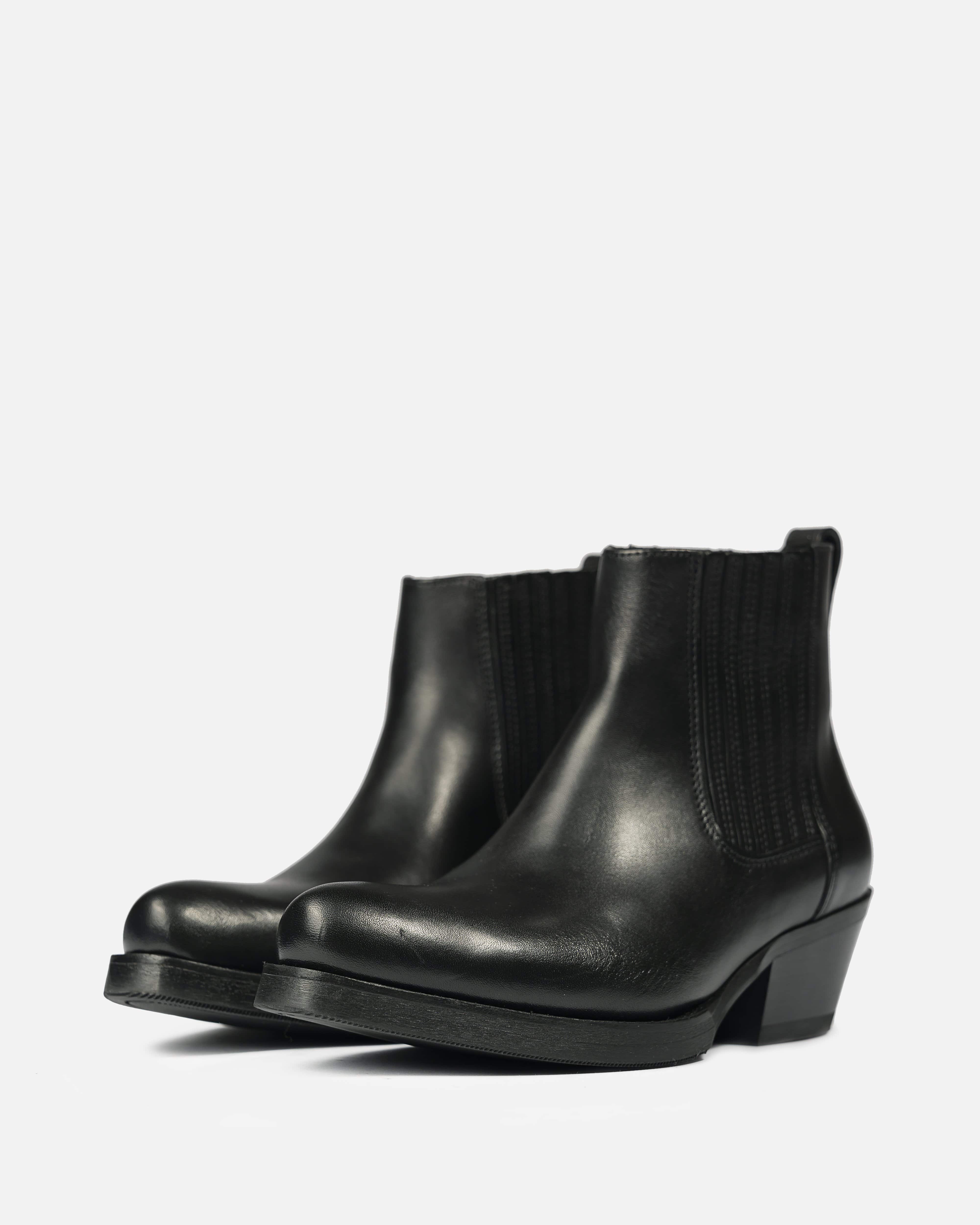 Cuban Boot in Black – SVRN