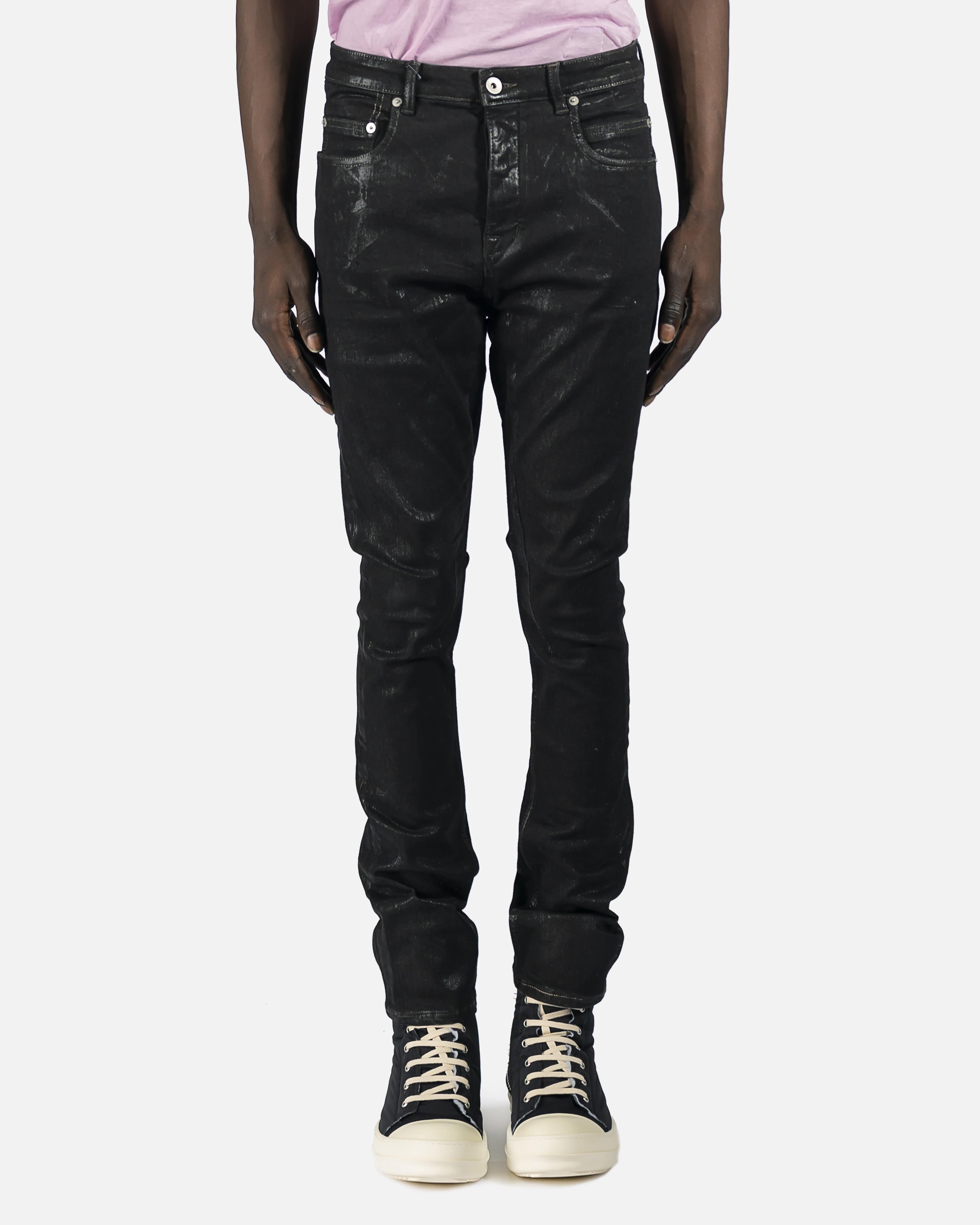 Detroit Cut Denim in Black Foil – SVRN