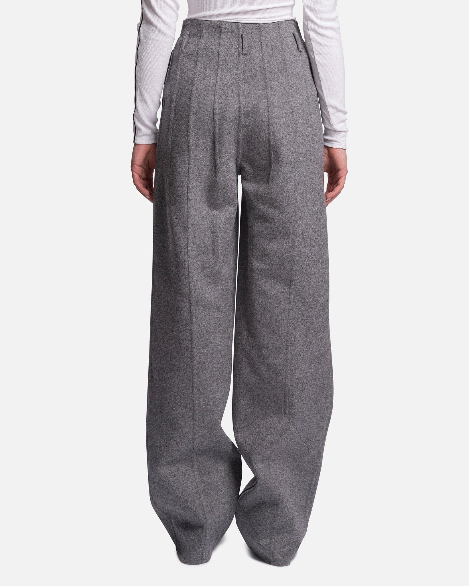Double-Face Darted Pant in Cool Grey – SVRN