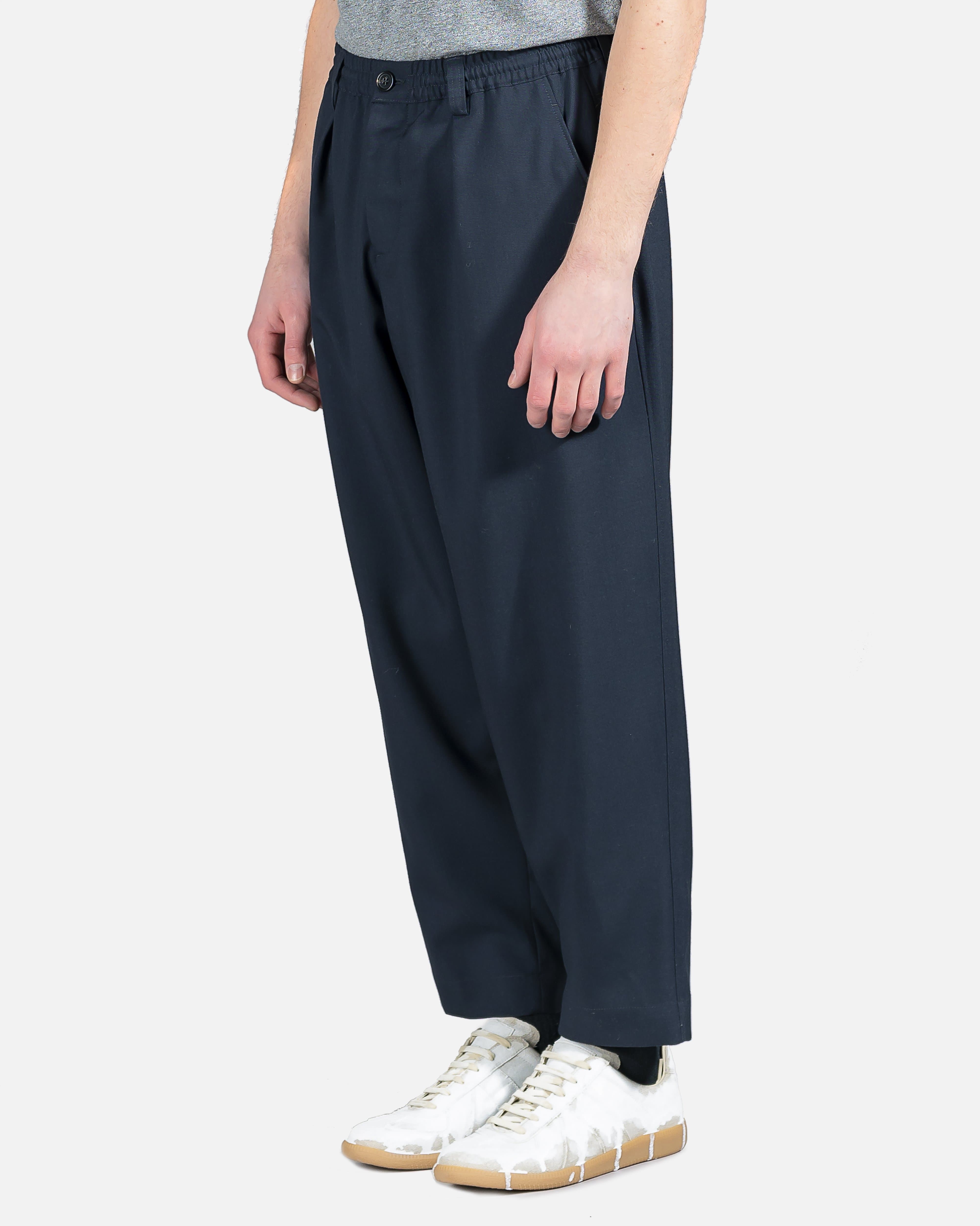 Next TAILORED BUTTON DETAIL TAPER TROUSERS - Stoffhose - navy/blau -  Zalando.at