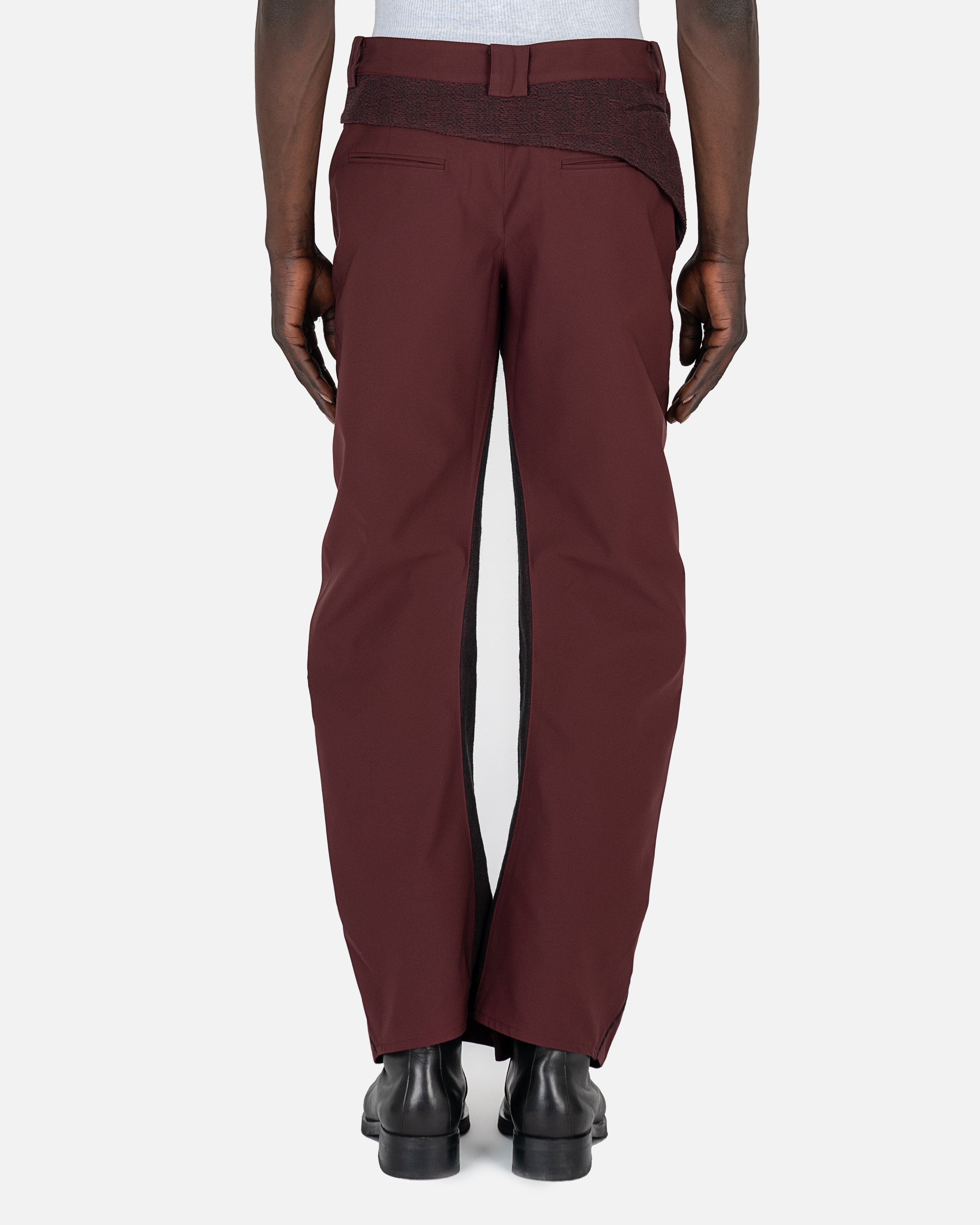 Ep. 2 03 Trousers in Burgundy