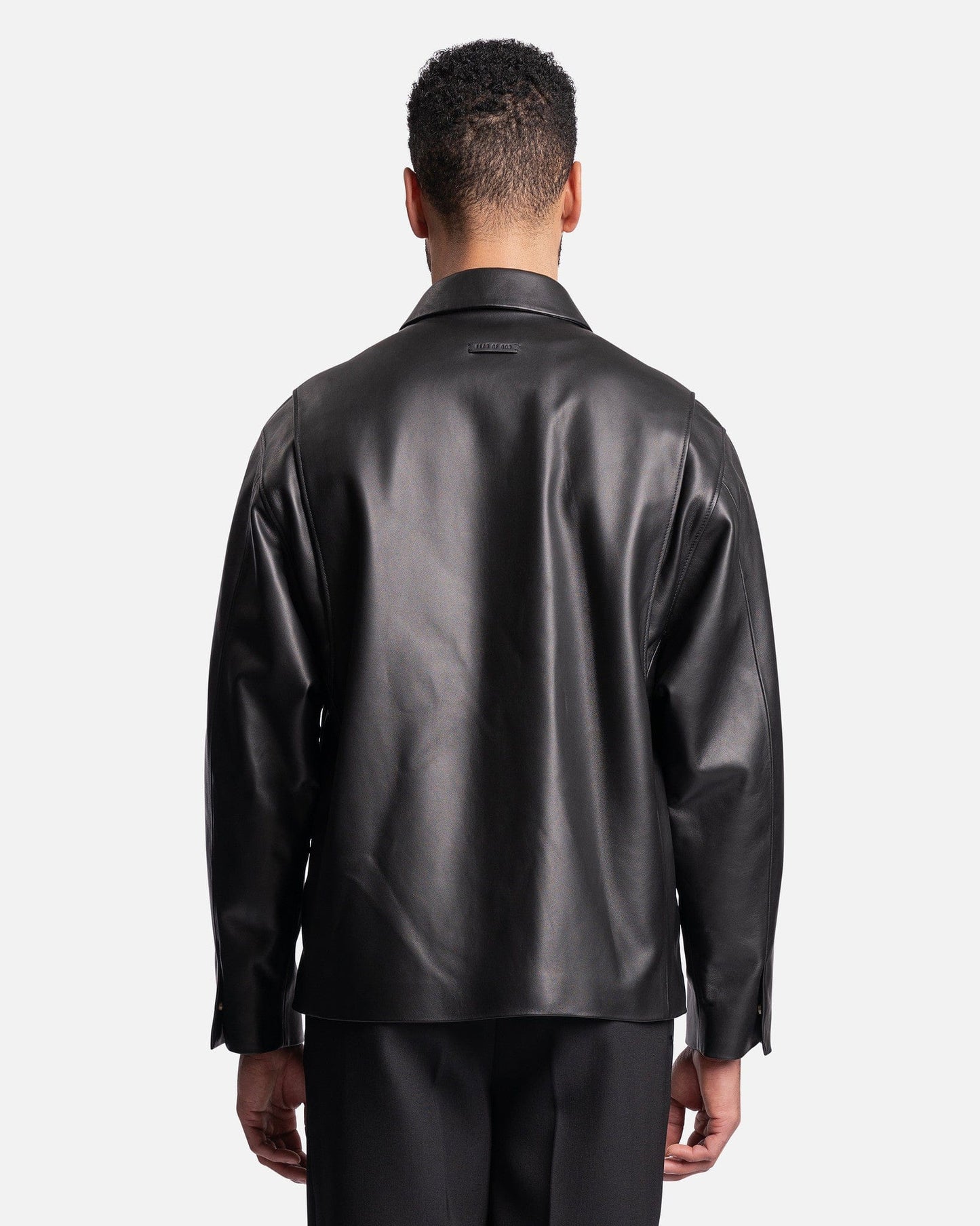 Fear of God Men's Jackets Eternal Leather Jacket in Black