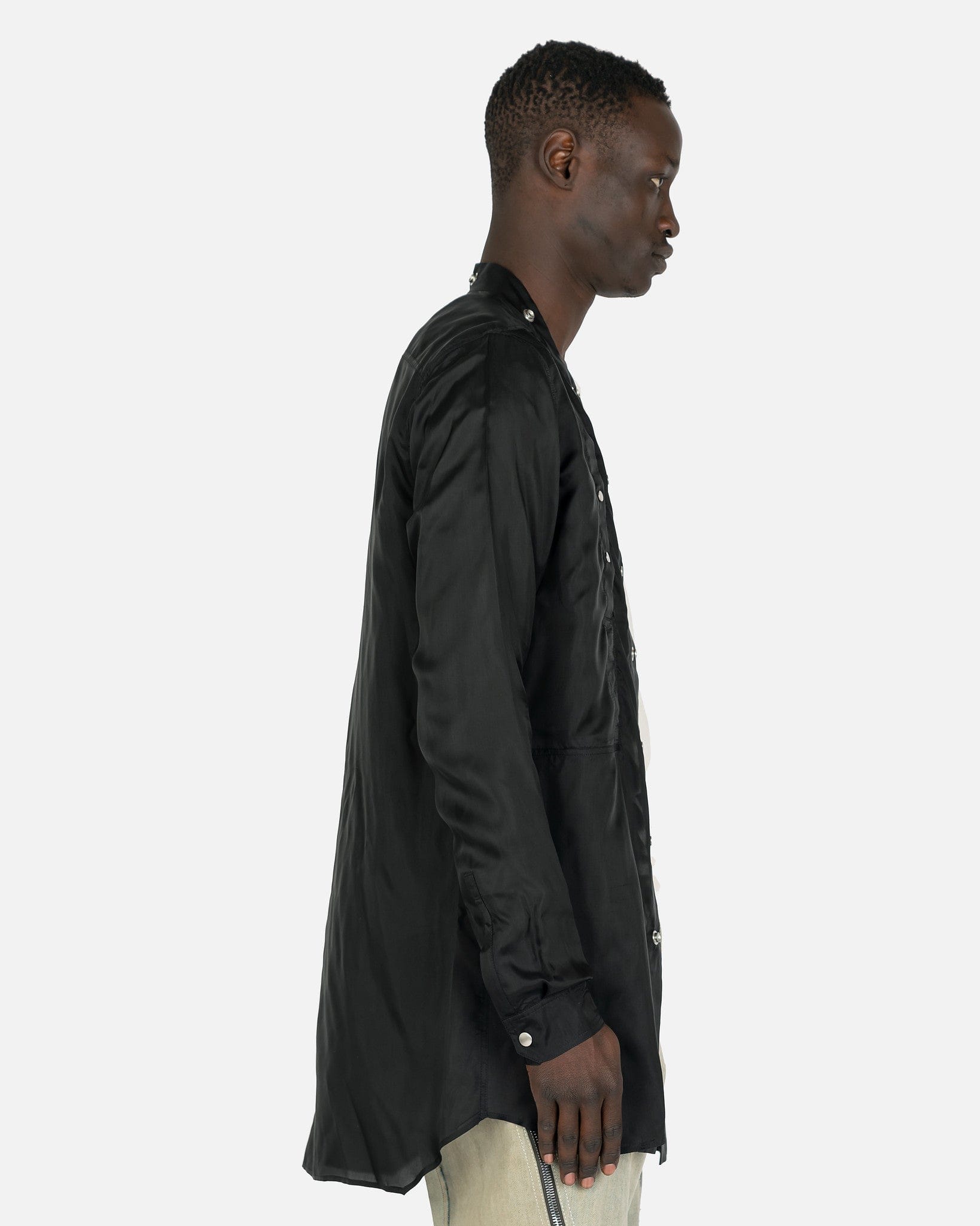 RICK OWENS | LARRY FOGPOCKET SHIRT