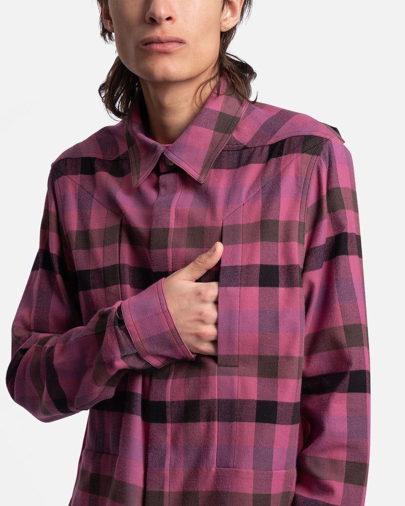 Fogpocket Outershirt in Hot Pink Plaid