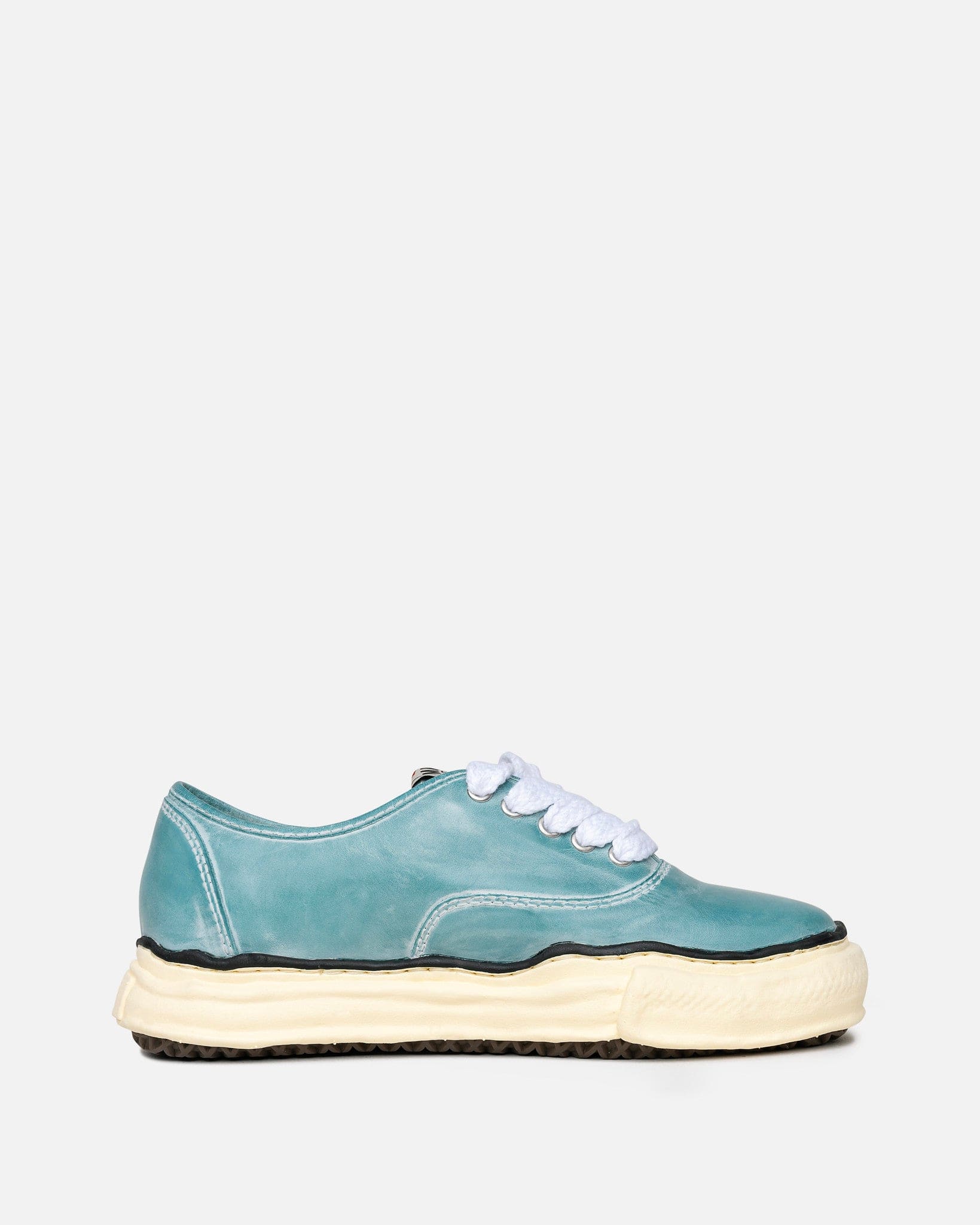 Hank Over-Dyed Low Top in Dark Green