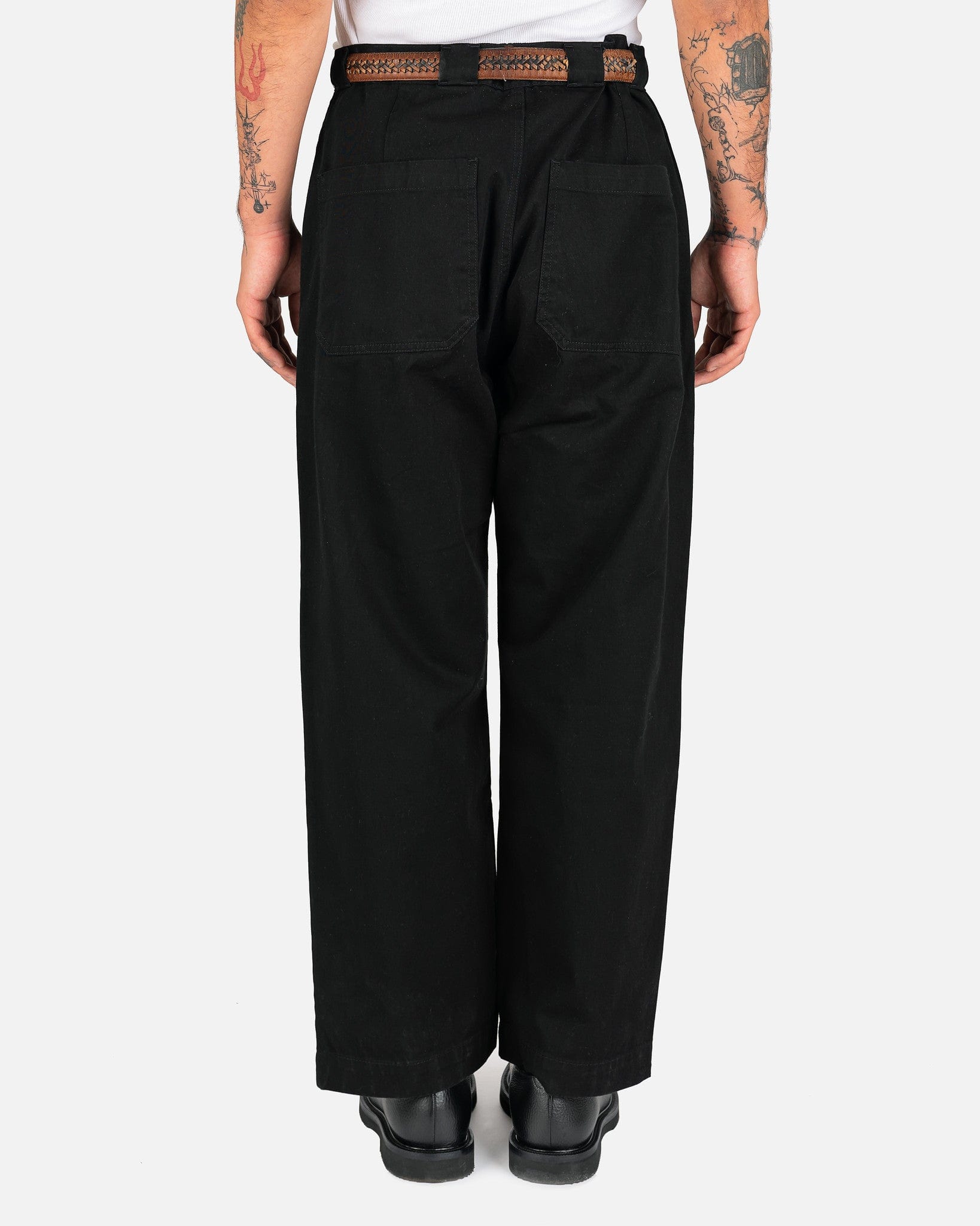 Homeboy Work Pants in Black – SVRN