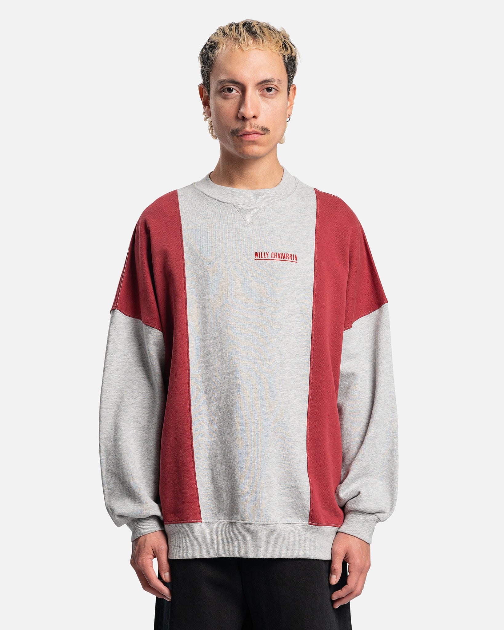 Hooligan Block Sweatshirt in Heather Grey/Tibetan