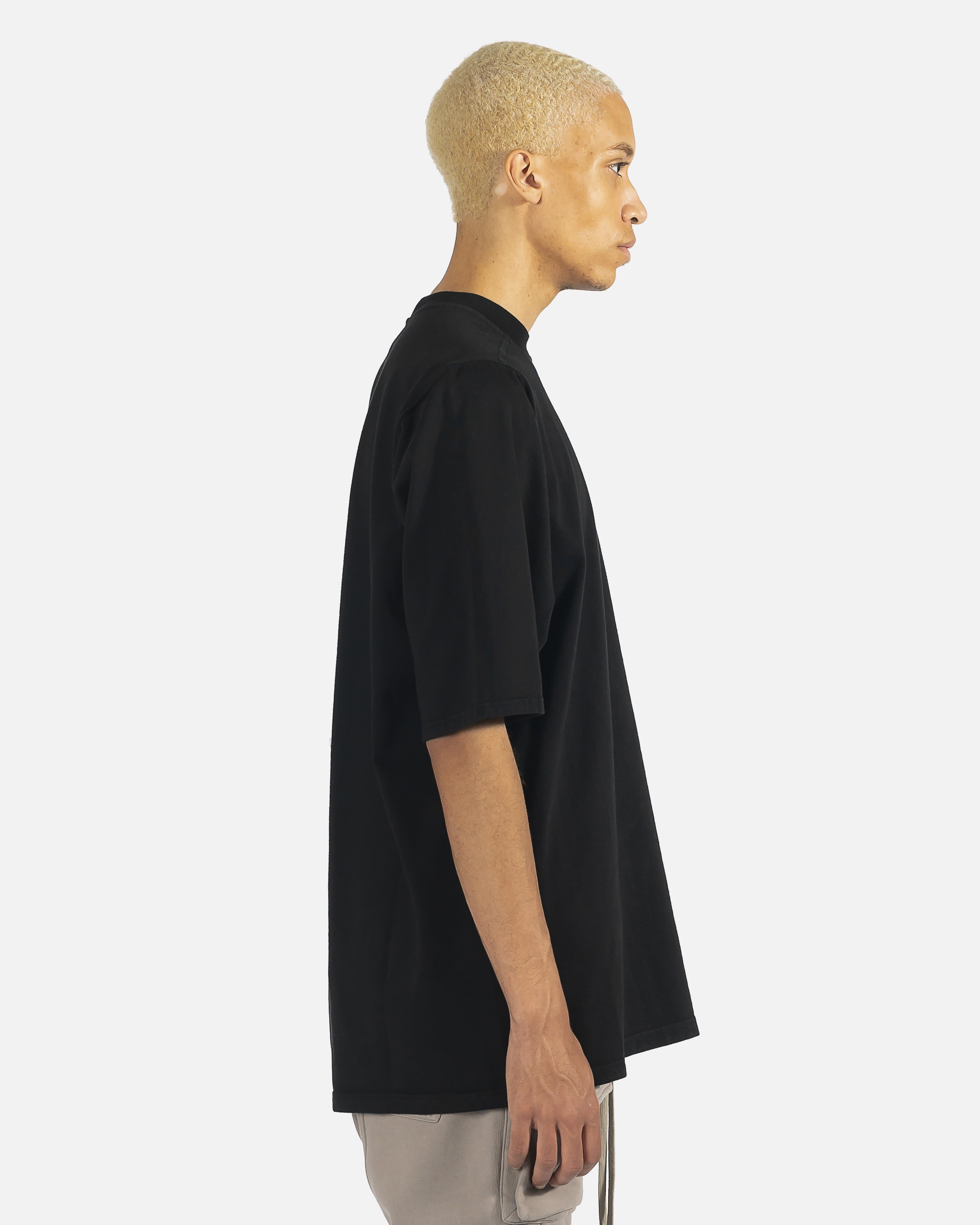 Jumbo Tee in Black by Rick Owens DRKSHDW – SVRN