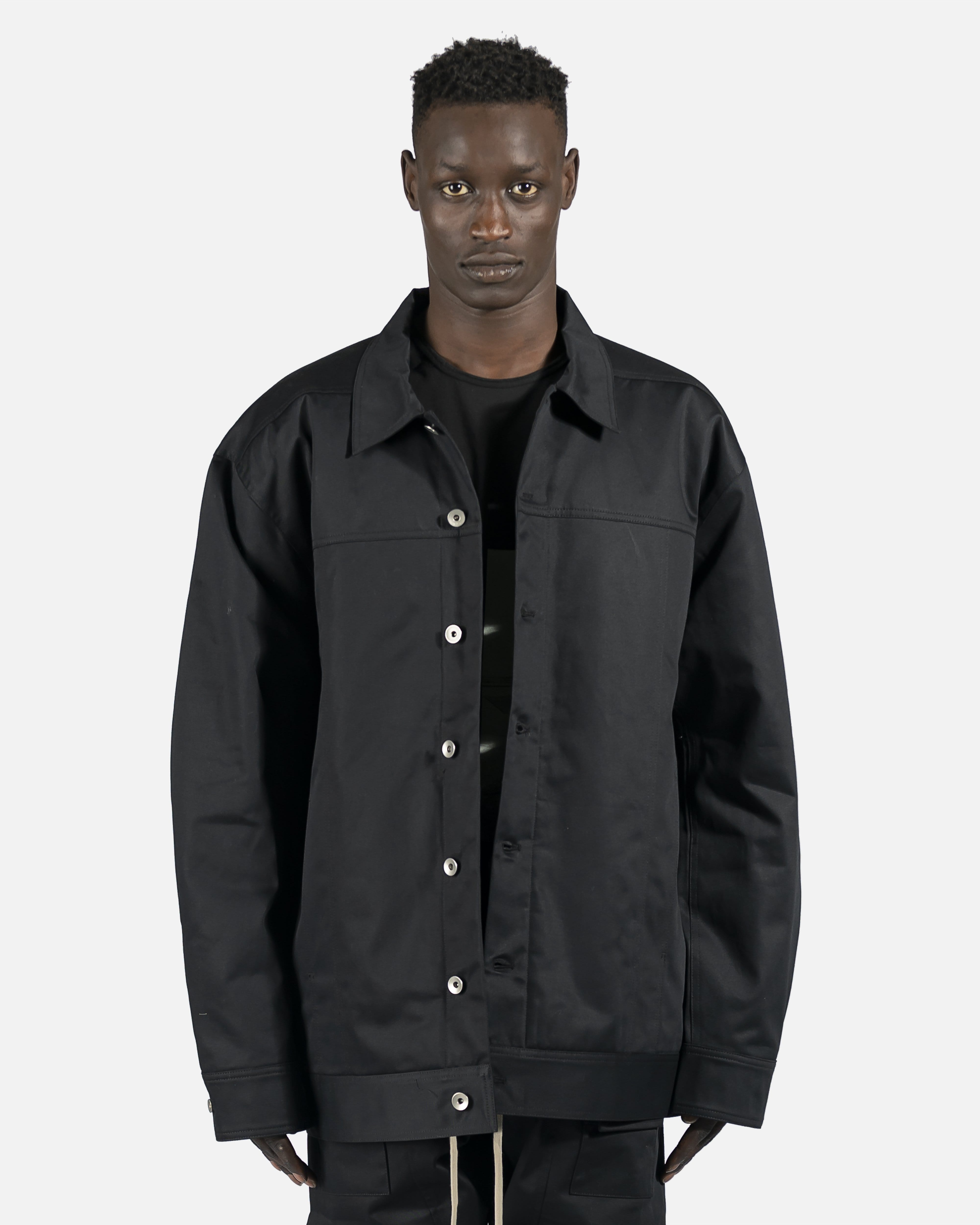 Jumbo Worker Jacket in Black