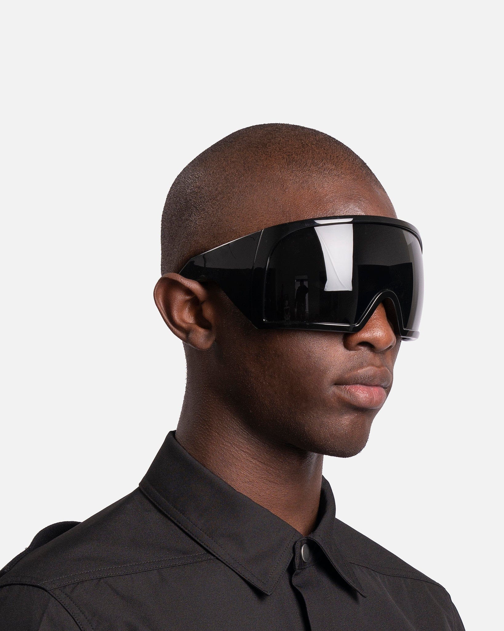 Kriester Sunglasses in Black/Black Lens – SVRN
