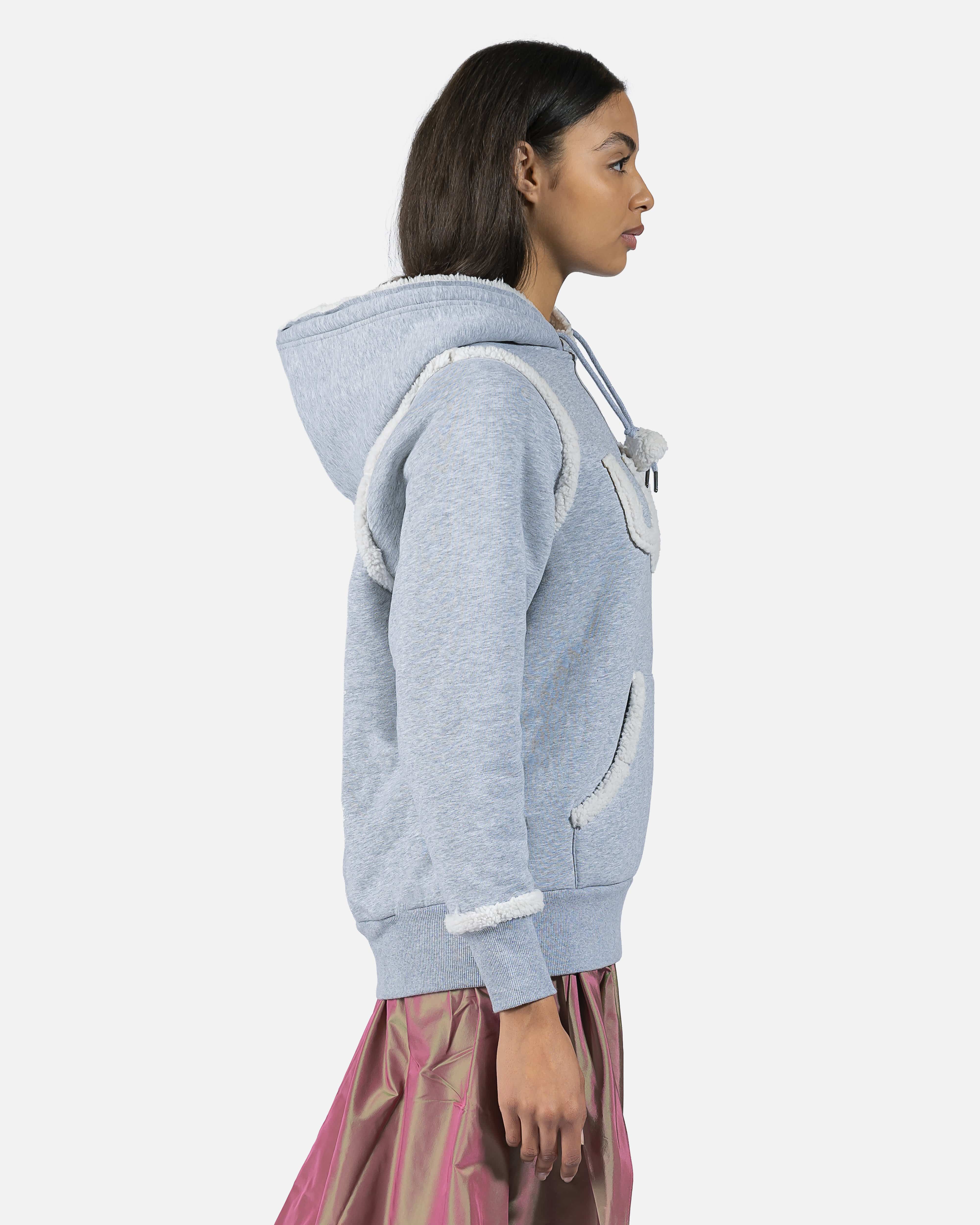 Telfar Logo Hoodie in Heather Grey – SVRN