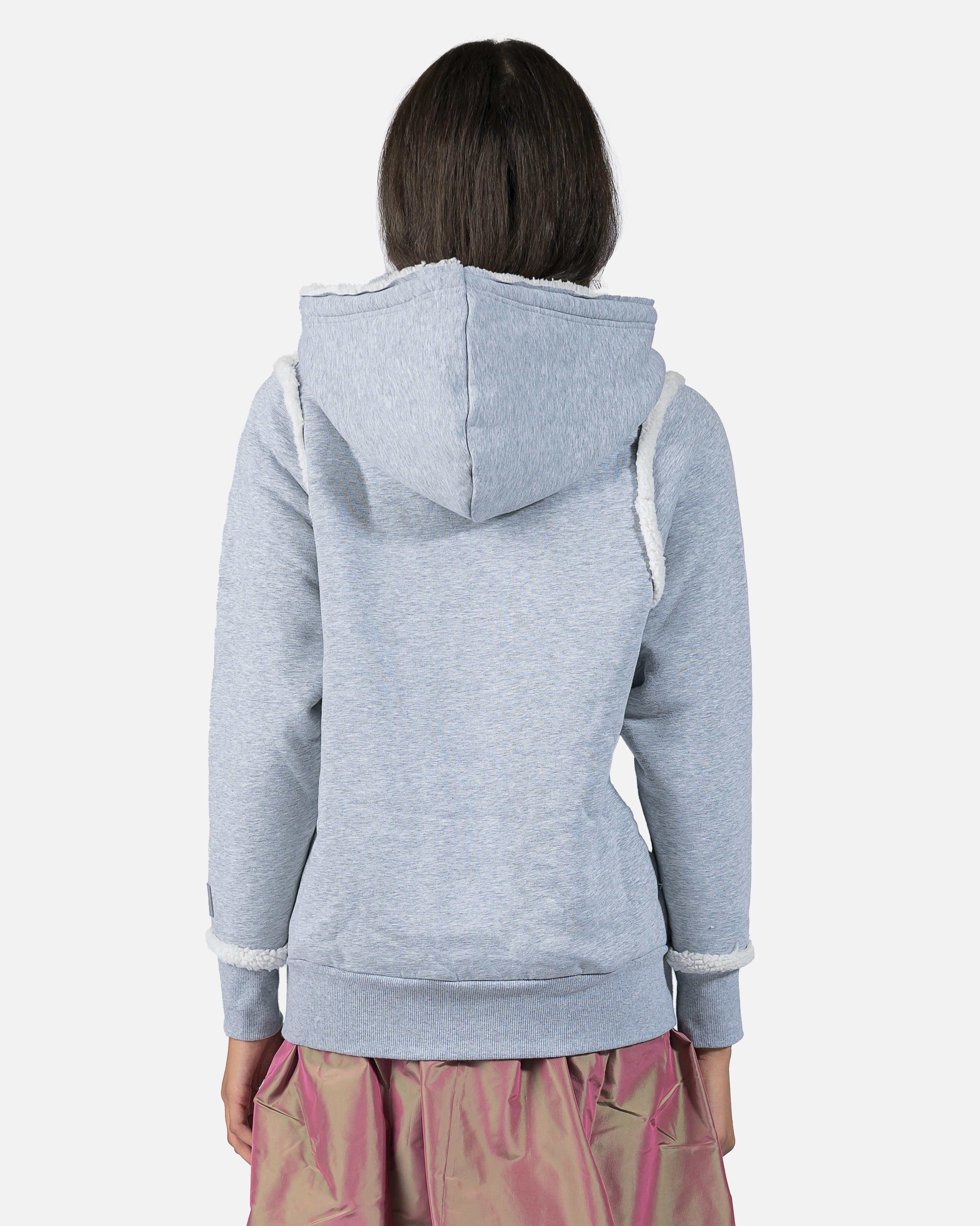 Telfar Logo Hoodie in Heather Grey – SVRN