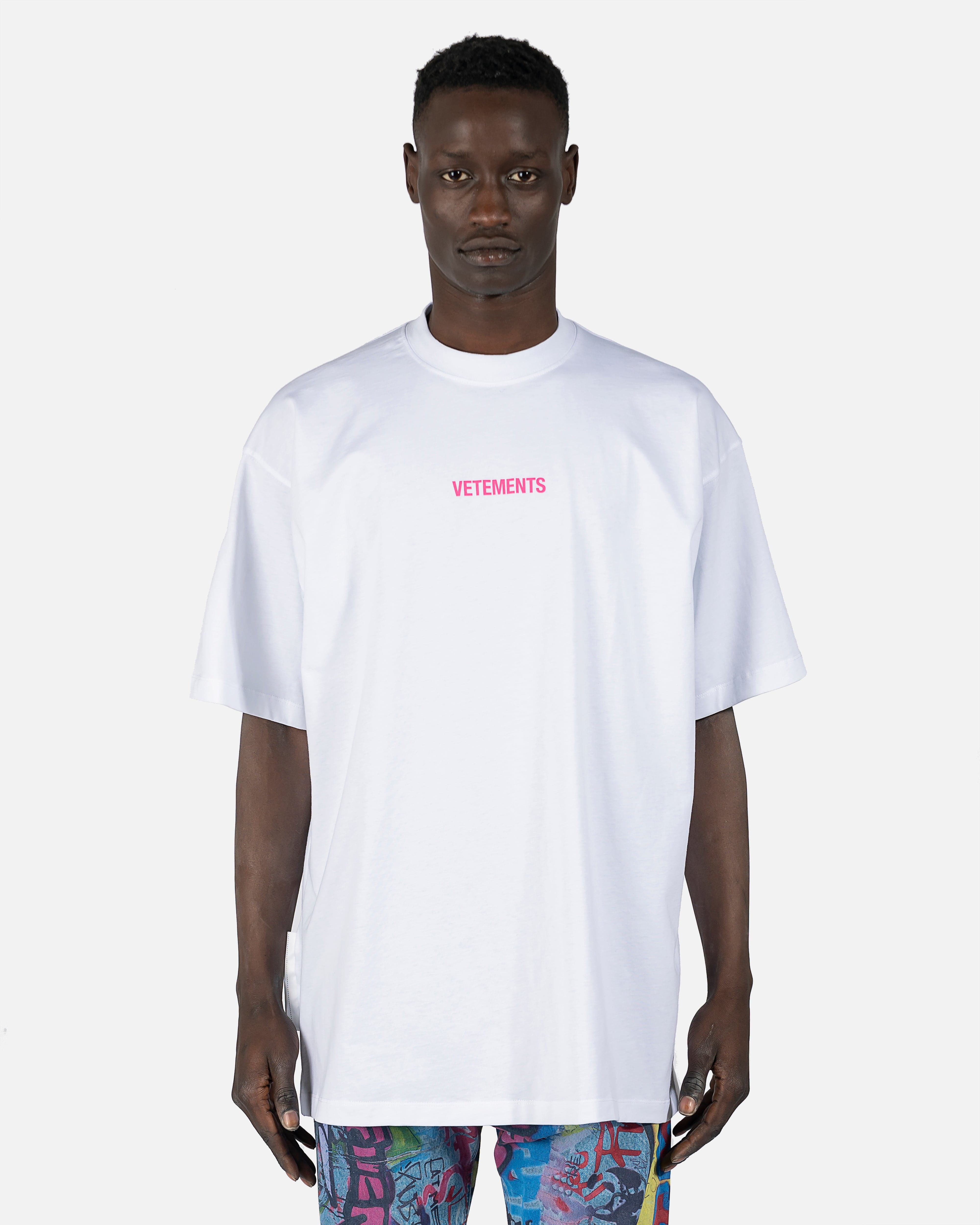 Vetements 2025 logo tee