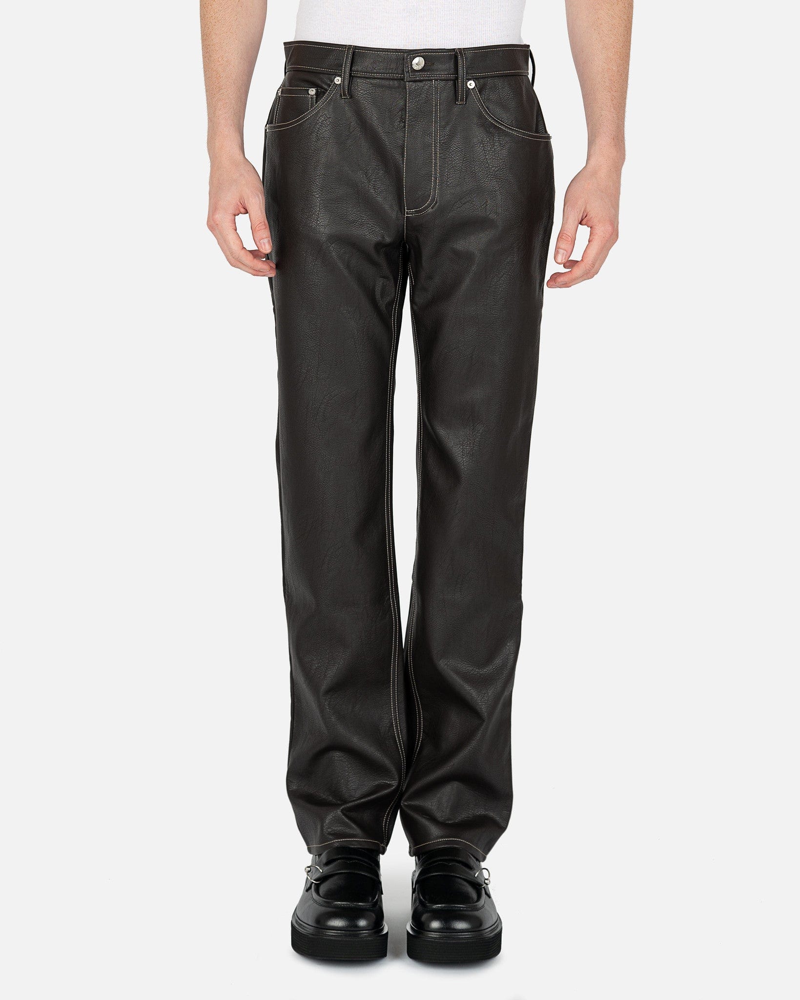 Londre Trouser in Coffee Brown – SVRN