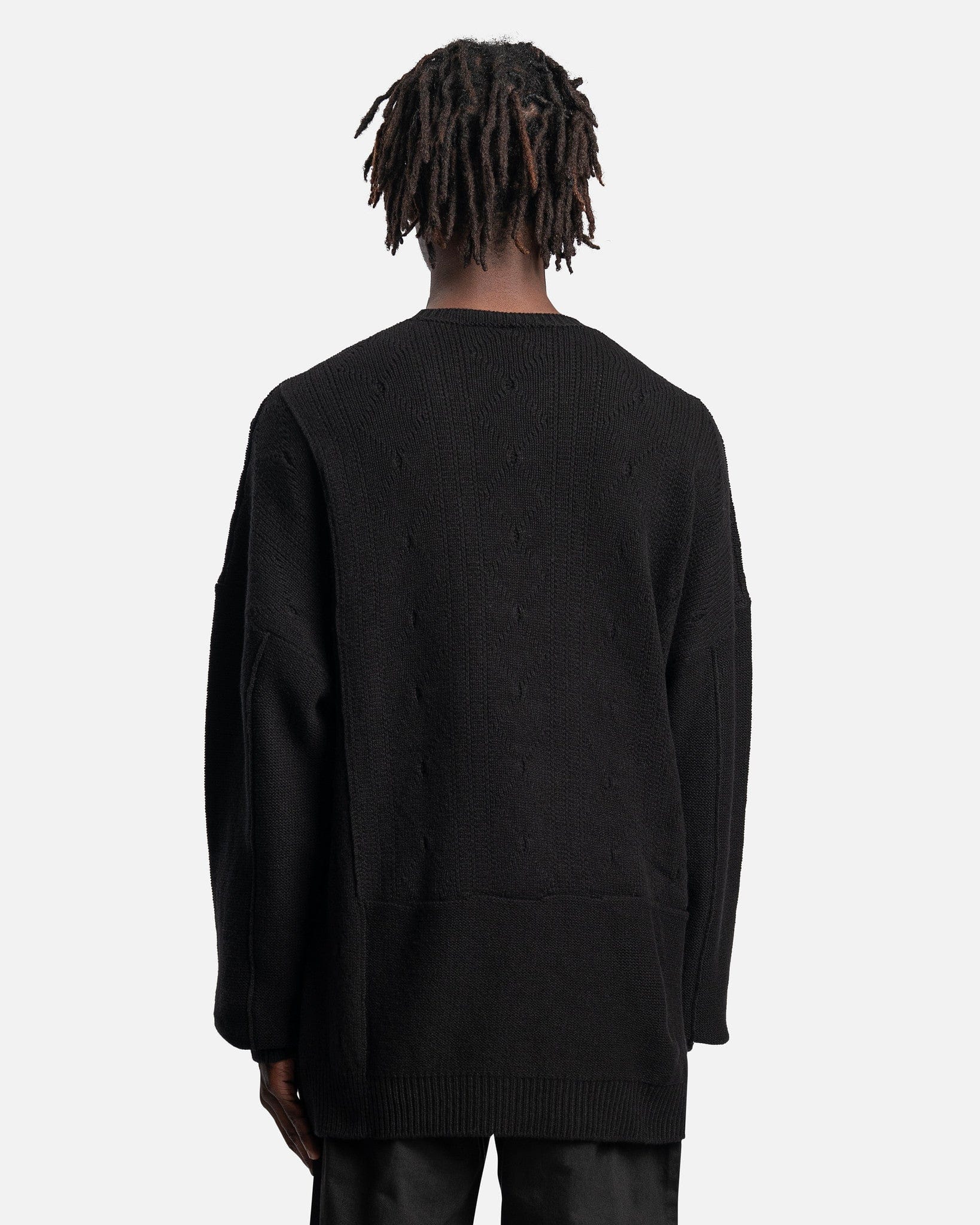 本日特価】 21SS RAF SIMONS Oversized reversed braid ニット