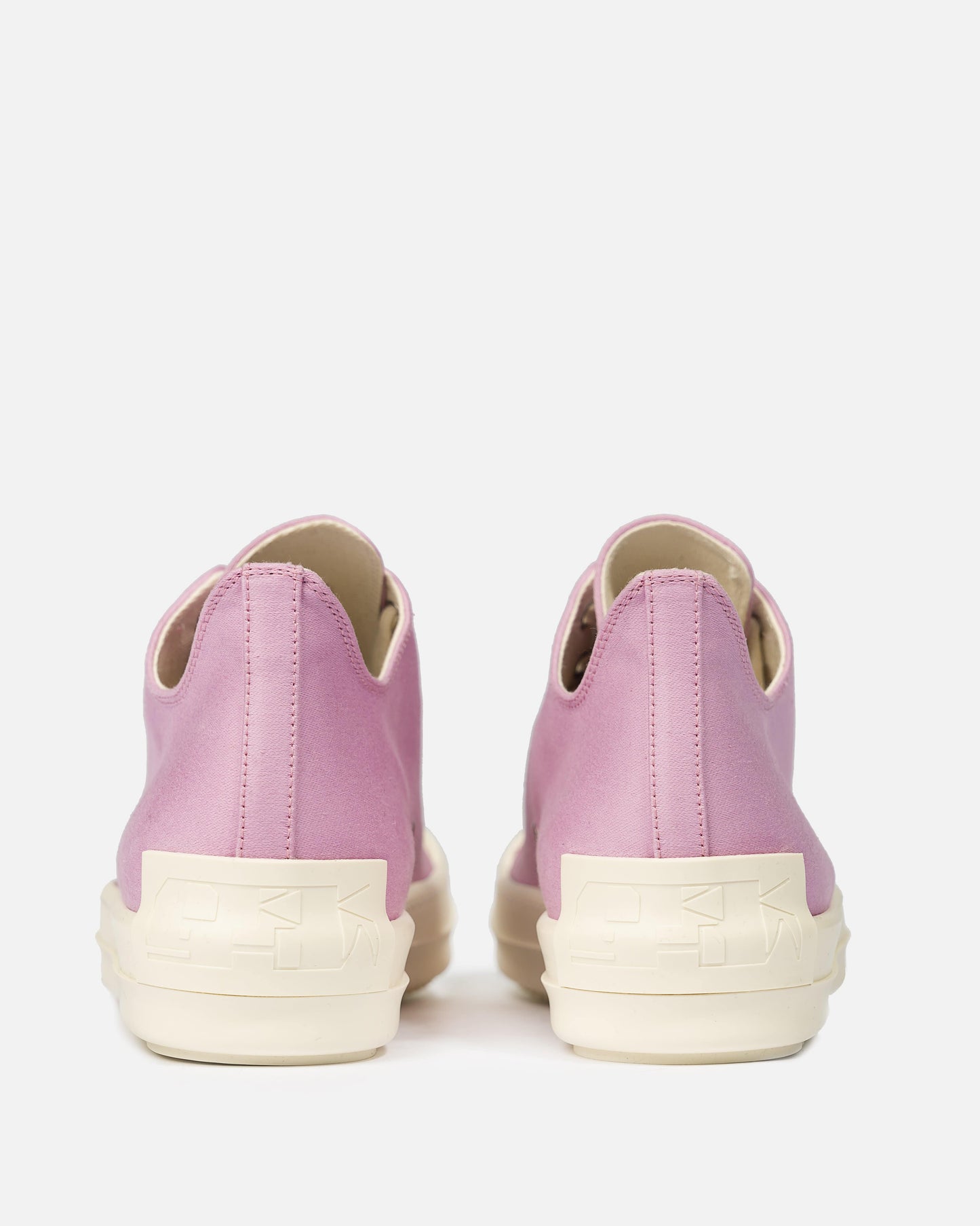 Rick Owens DRKSHDW Men's Sneakers Low License Plate Ramones in Dirty Pink