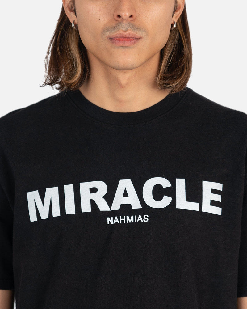 Nahmias Men's T-Shirts Miracle T-Shirt in Black