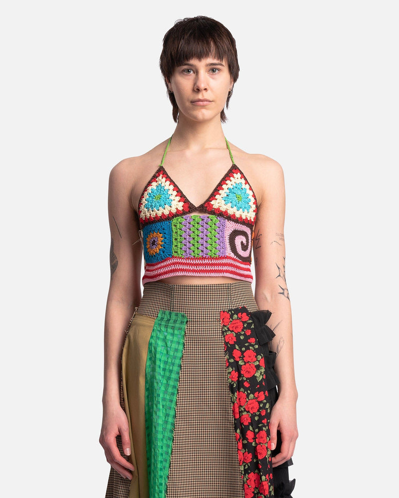 Moana Crochet Bikini Top in Multi – SVRN