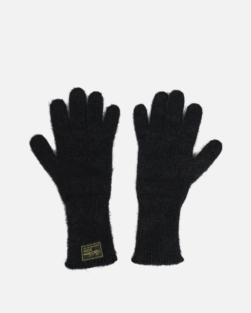 Raf Simons Men's Gloves Mohair Gloves in Black