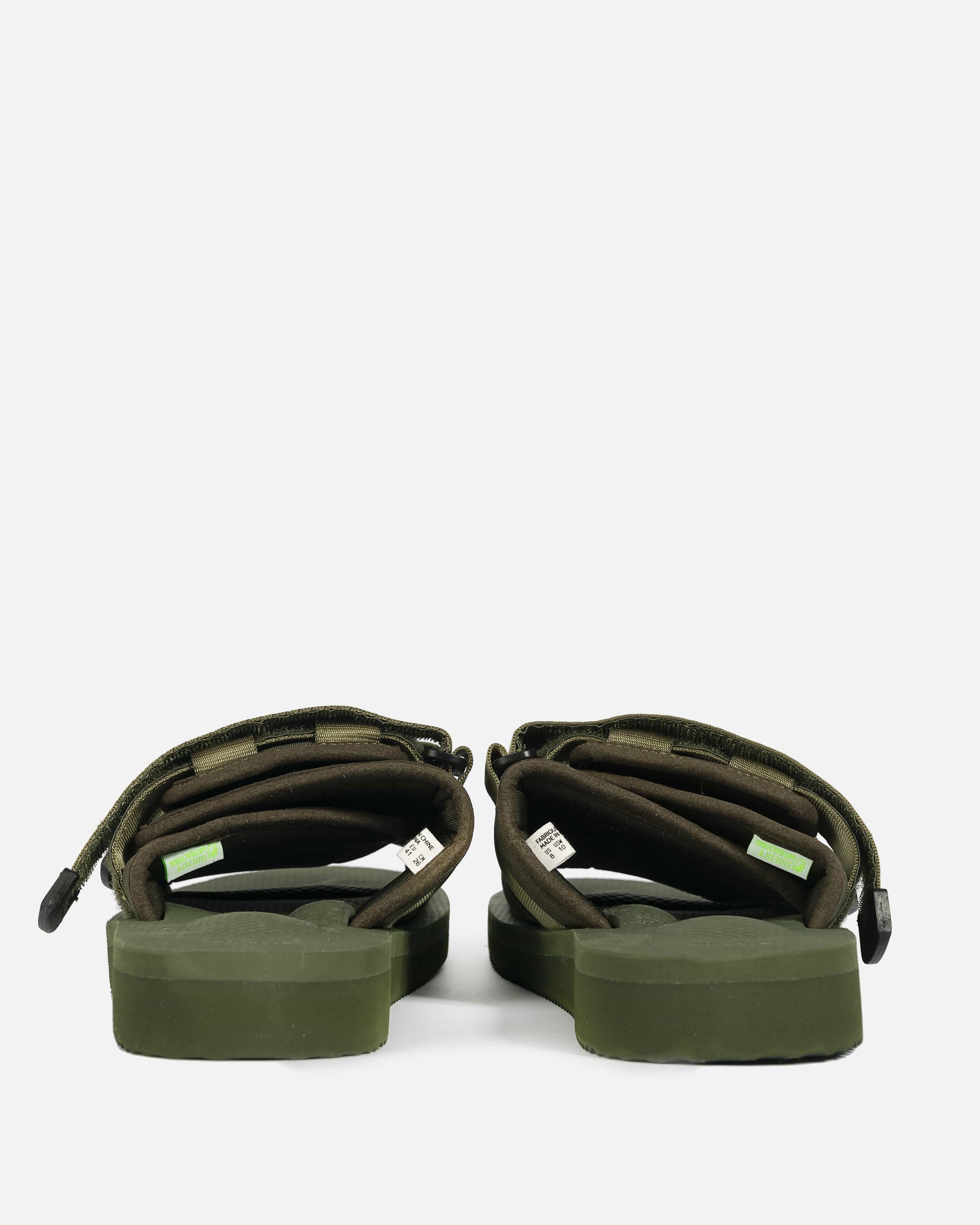 Suicoke Unisex Sandals MOTO-CAB in Olive