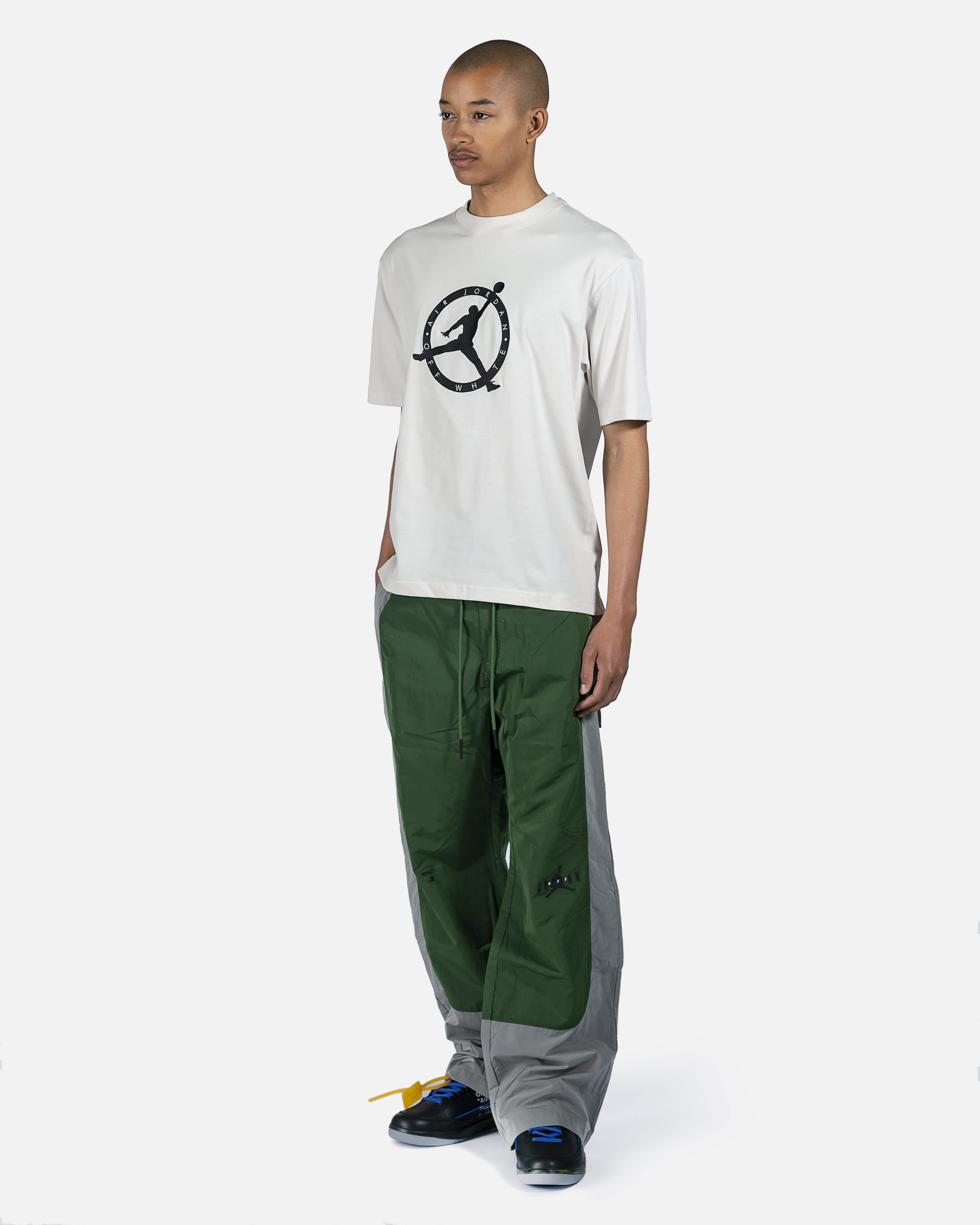 Off-White Track Pant in Green – SVRN