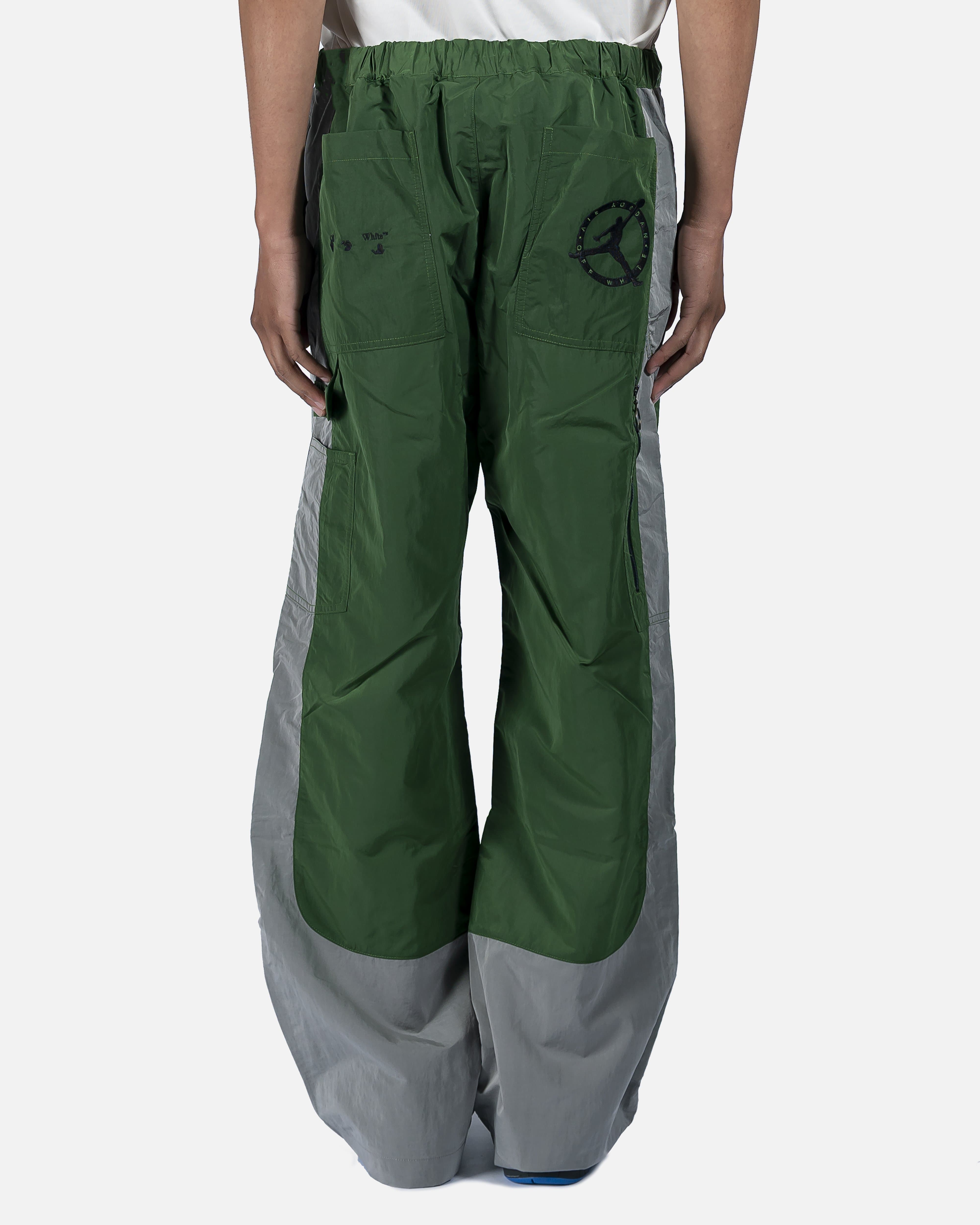 Off-White Track Pant in Green – SVRN