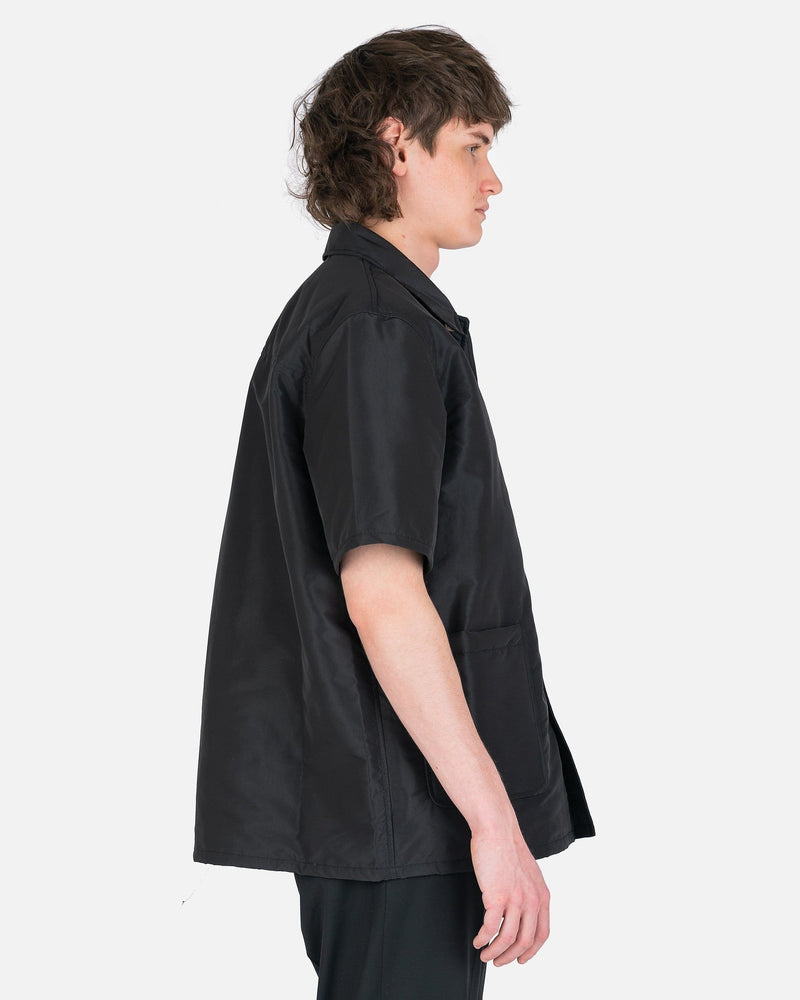 Padded Elder Shortsleeve Shirt in Black – SVRN