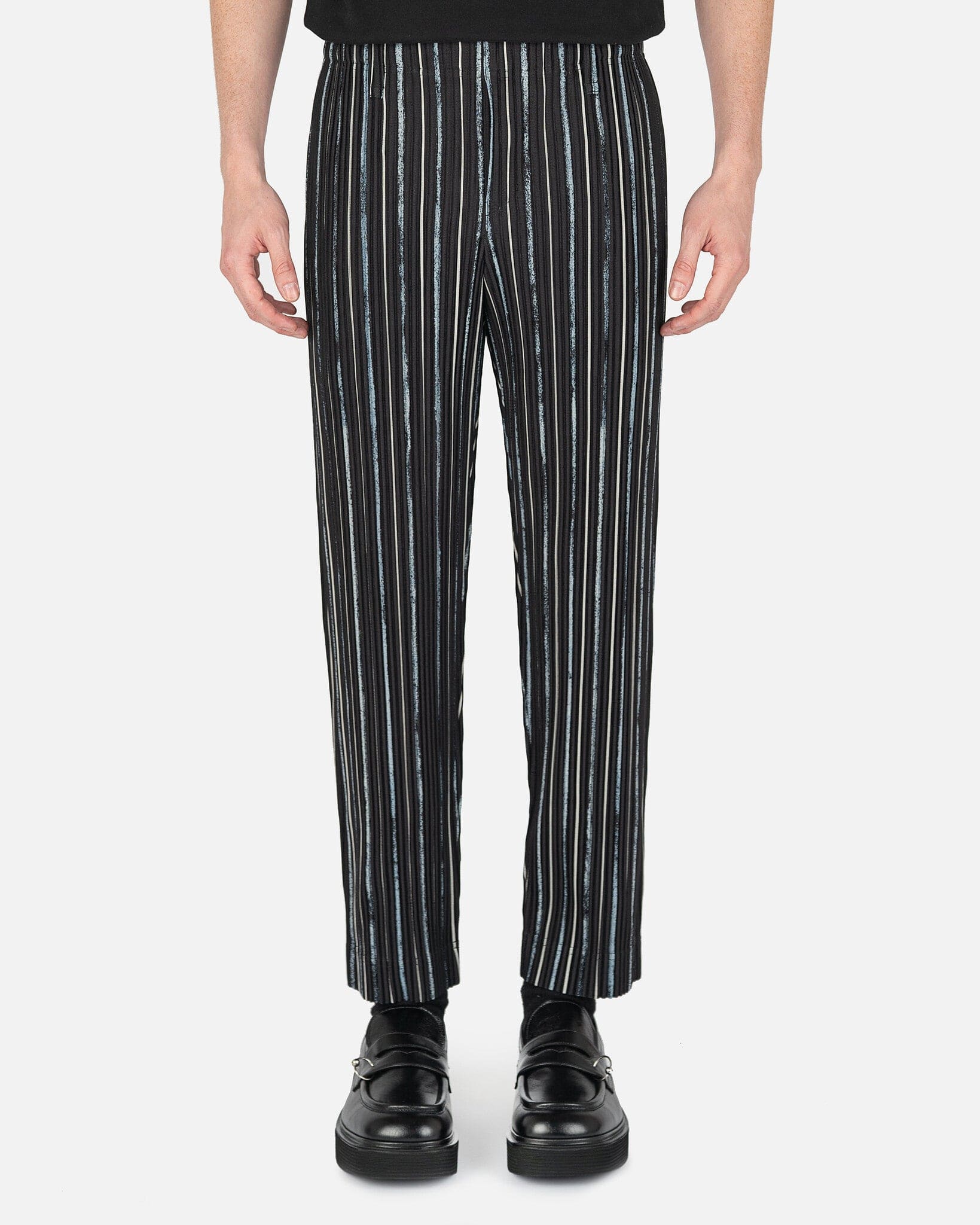 Pastel Stripe Pants in Blue Stripe