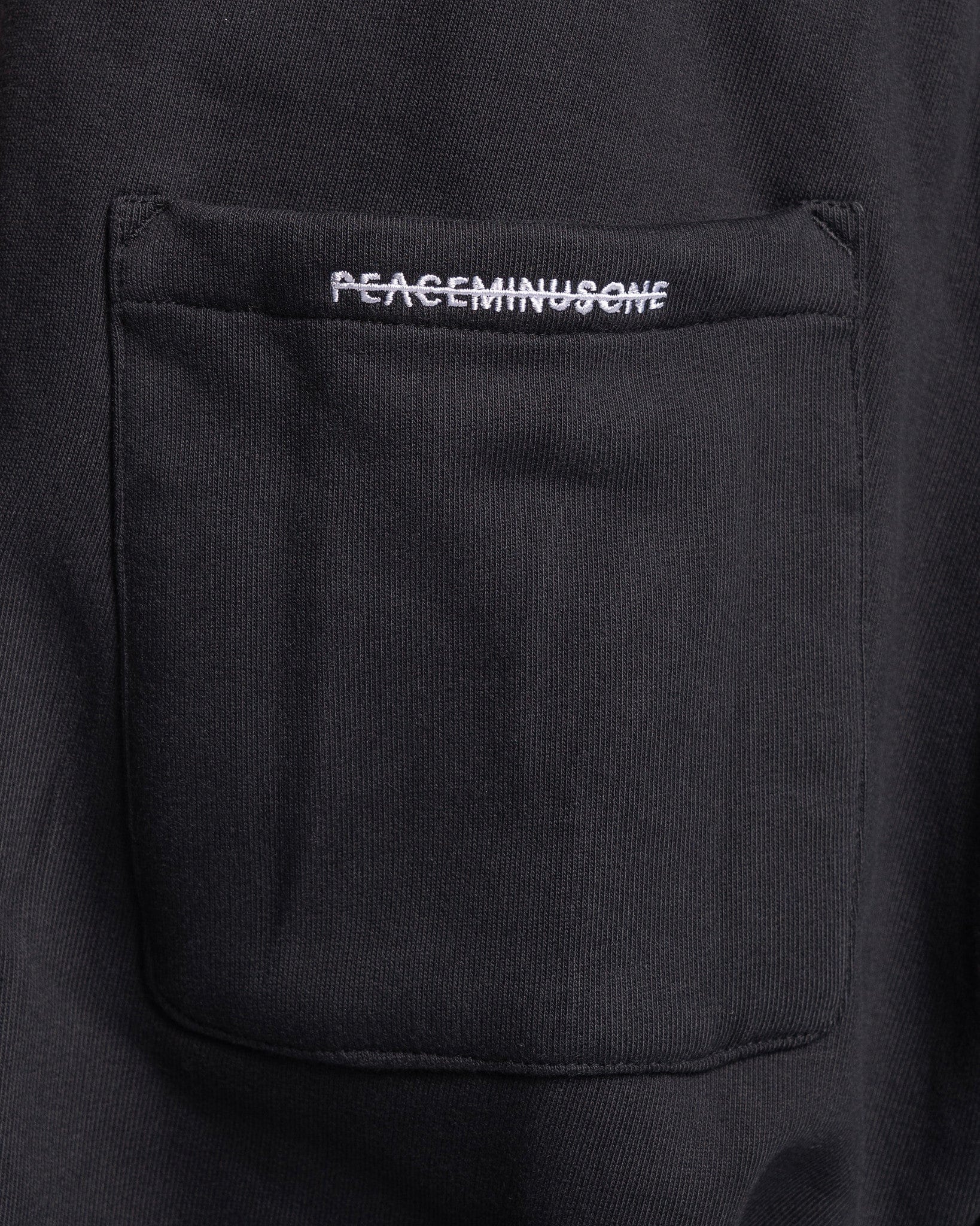 PEACEMINUSONE Wide Pants in Black