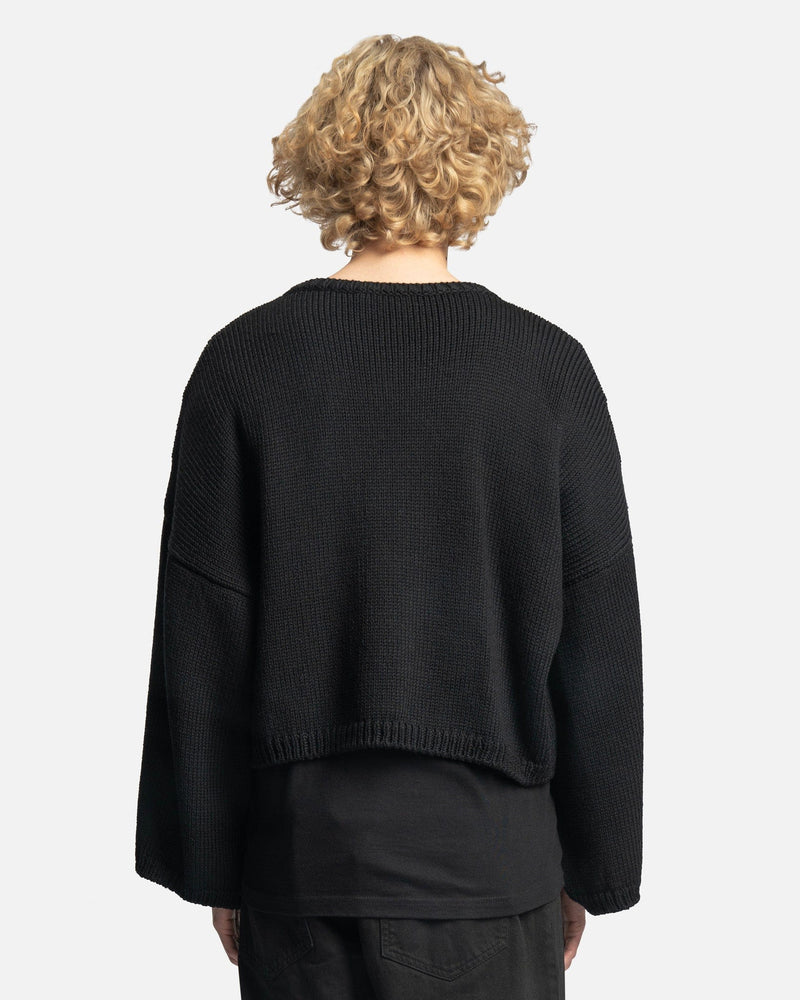 Bulky hot sale black sweater