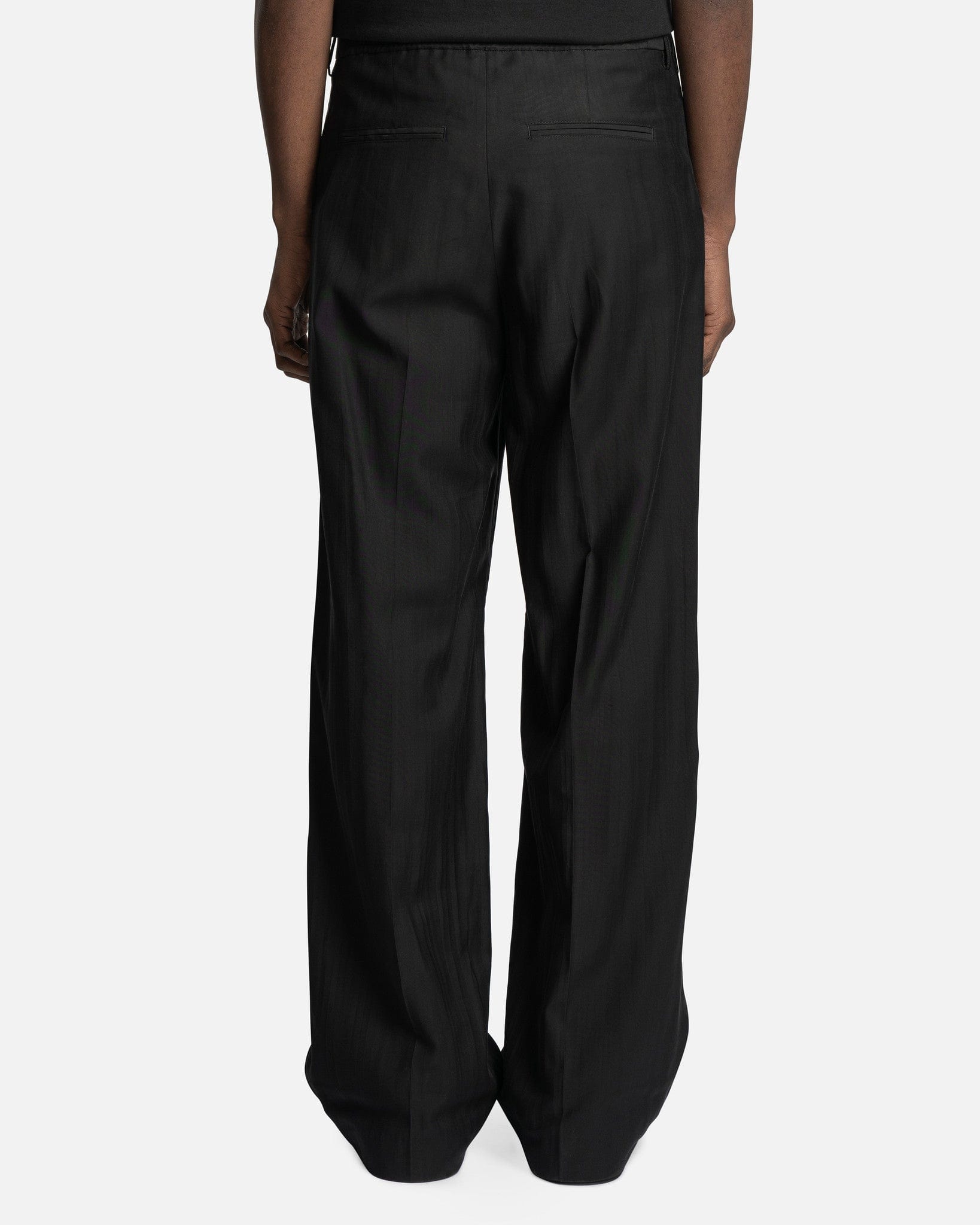 Sailor Trouser in Black Experience Viscose