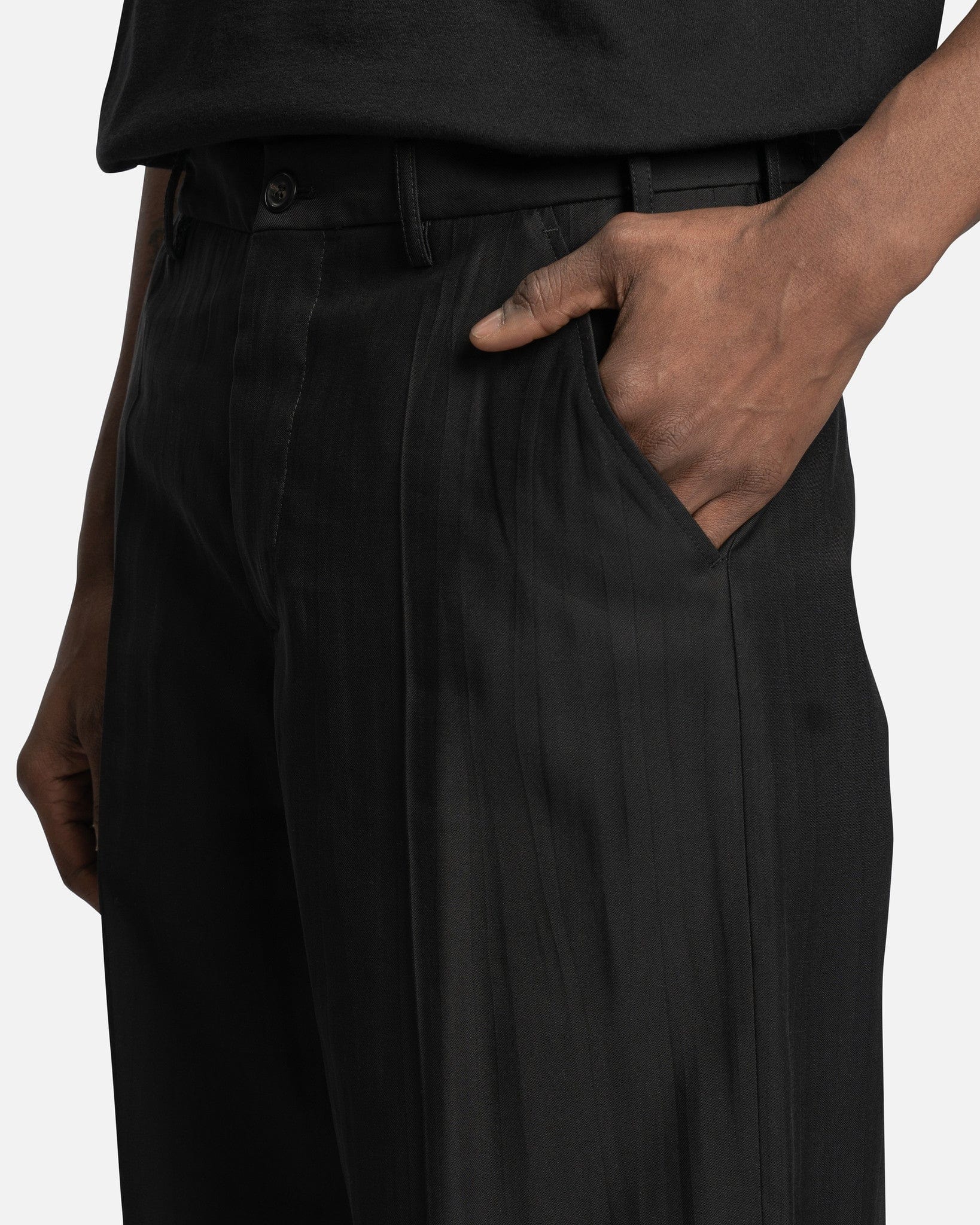 Sailor Trouser in Black Experience Viscose