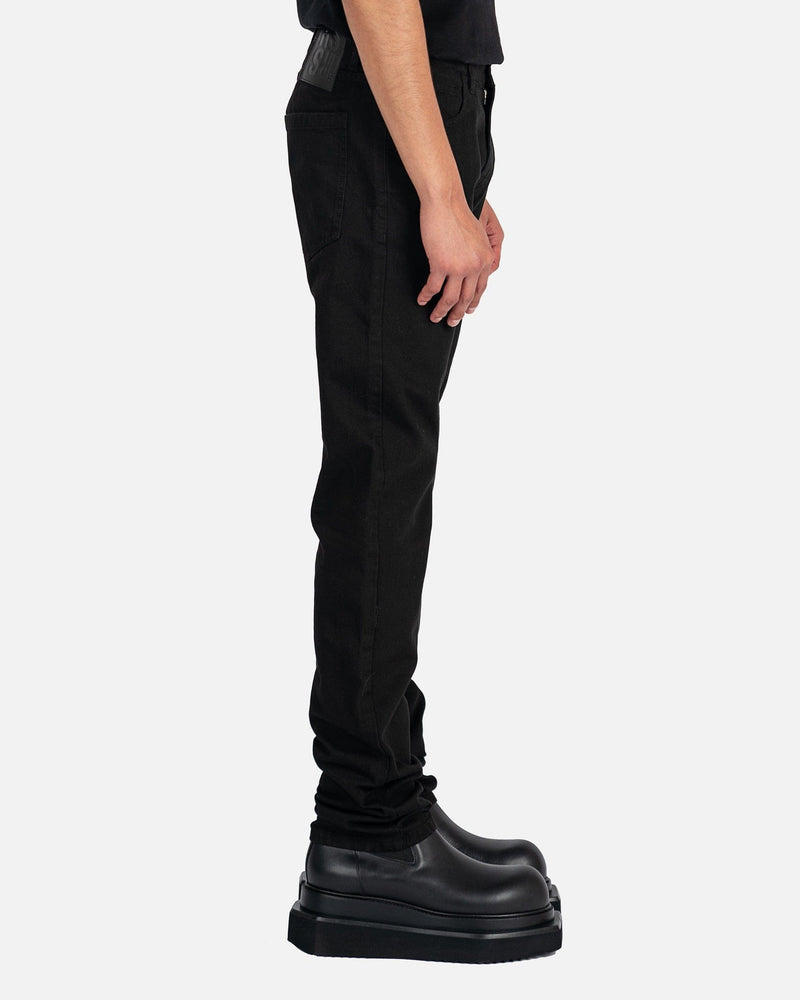 Slim Fit Denim Pants in Black – SVRN