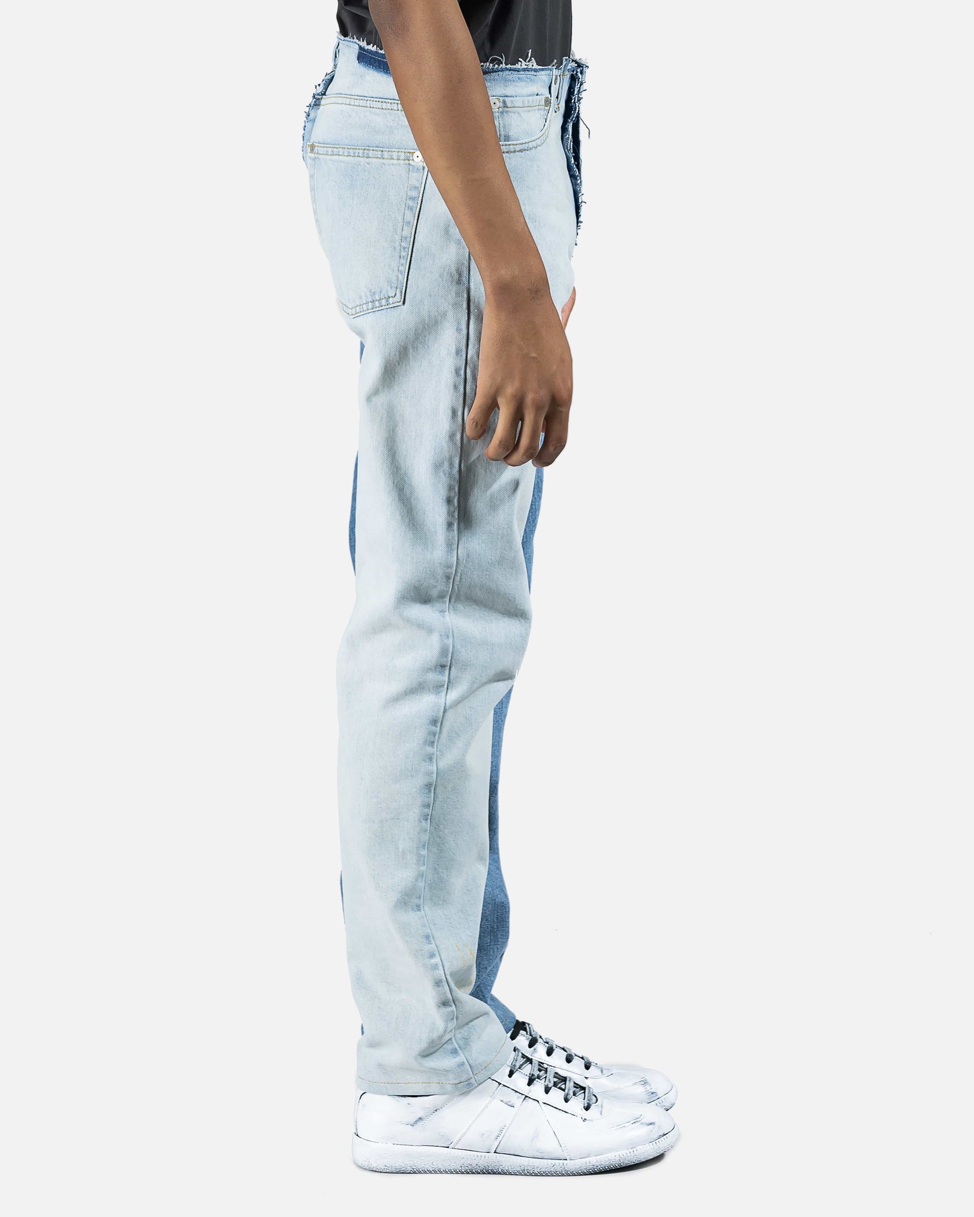 Spliced Jeans in Blue – SVRN