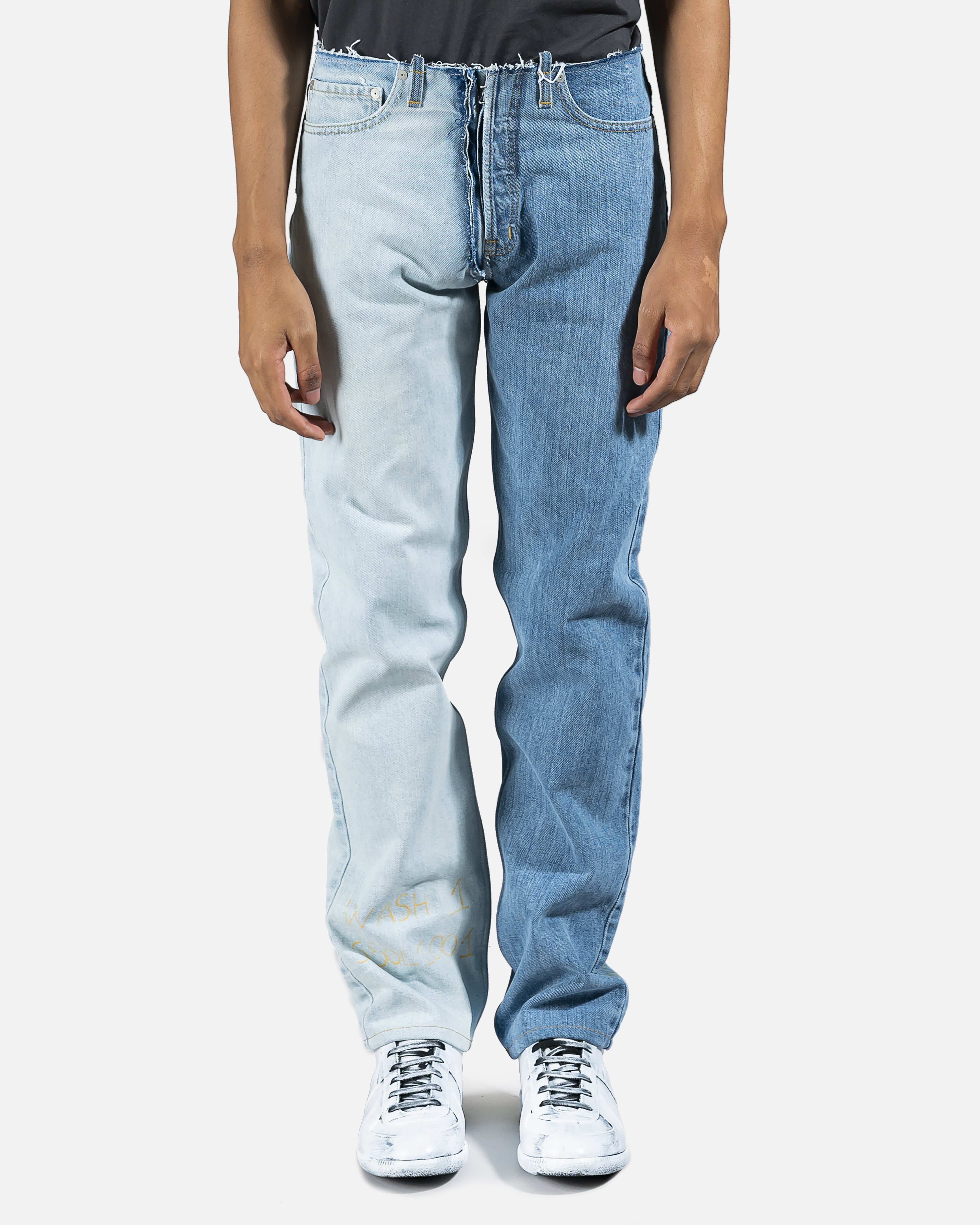 Spliced Jeans in Blue – SVRN